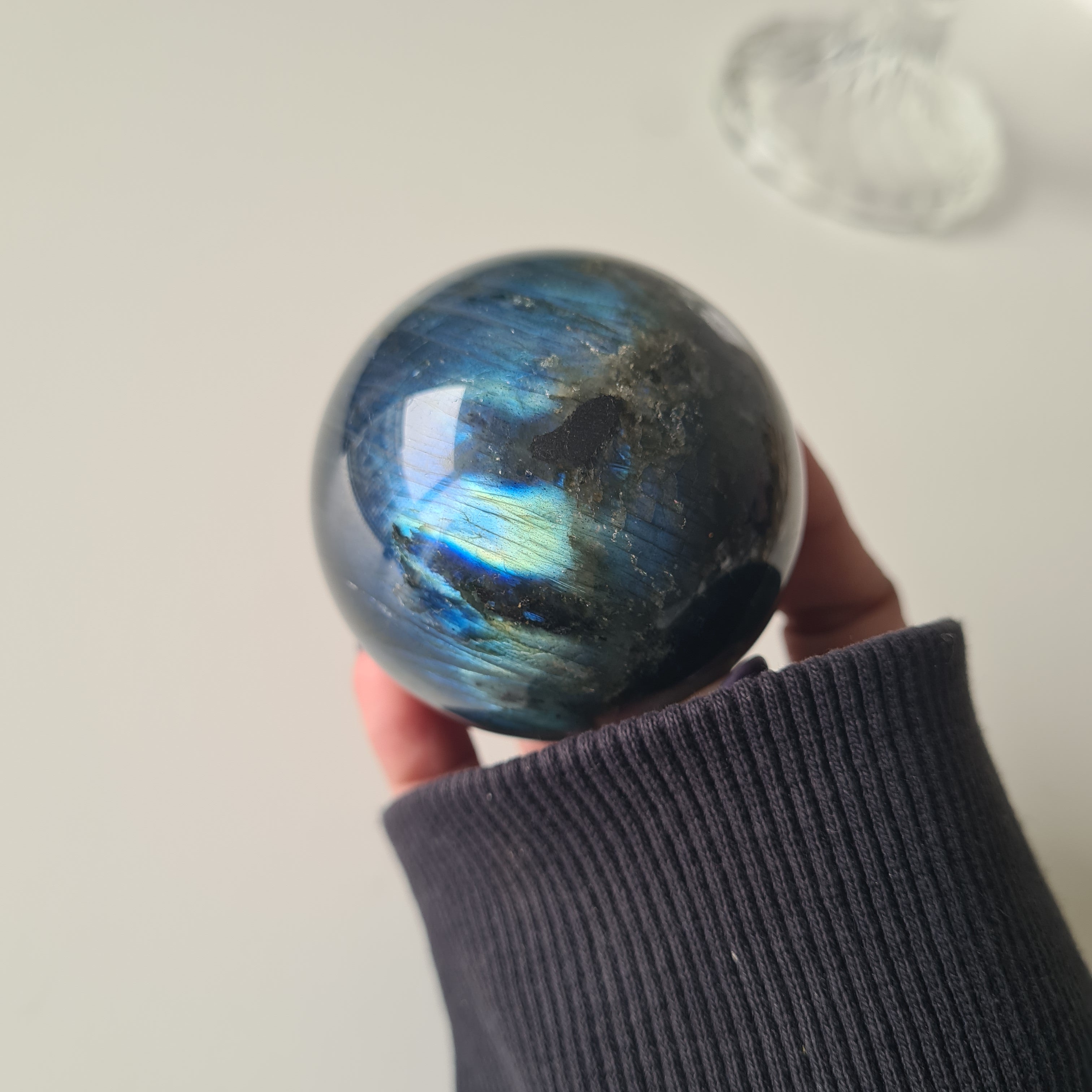Labradorite Sphere With Stand | C