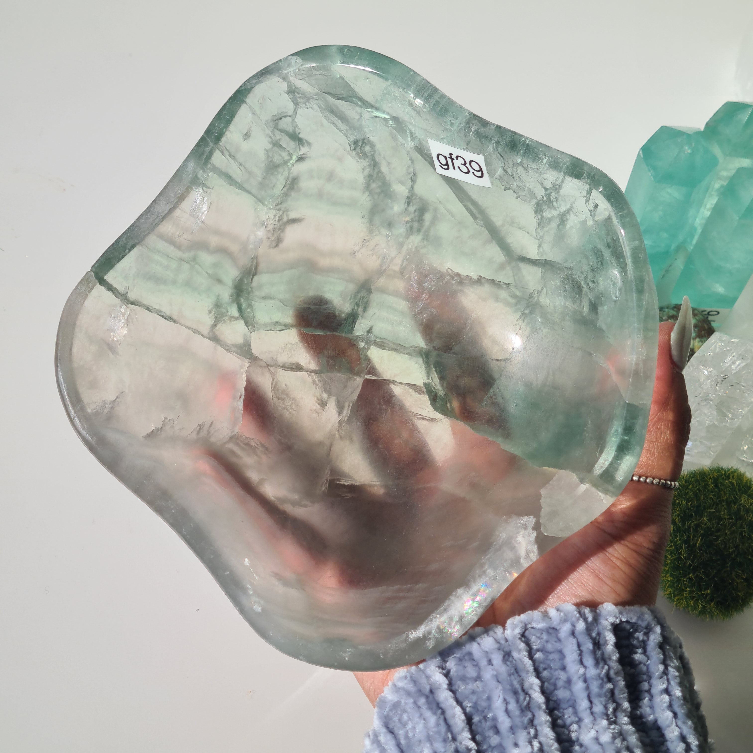 Fluorite Crystal Bowl | gf 38