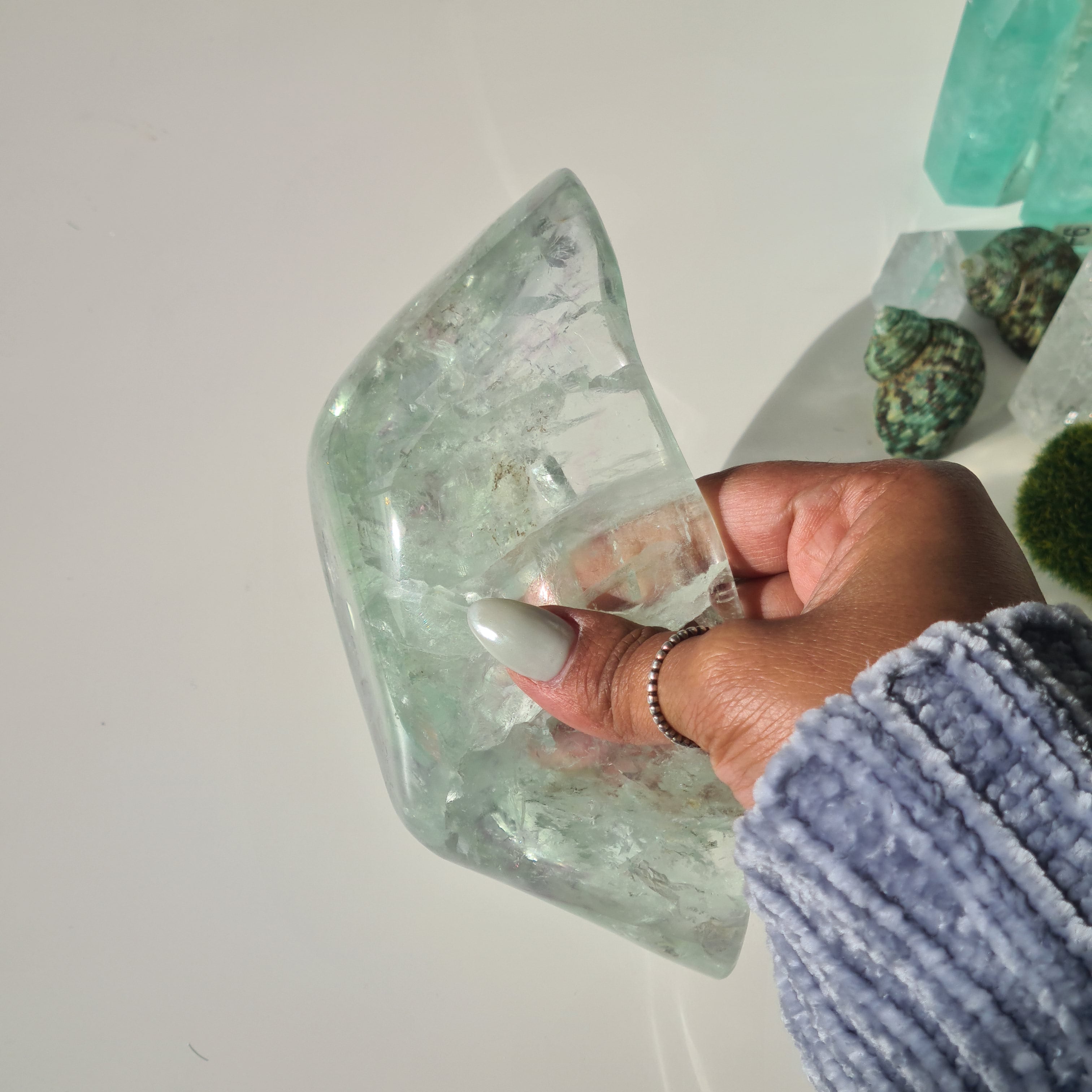 Fluorite Crystal Bowl | gf38