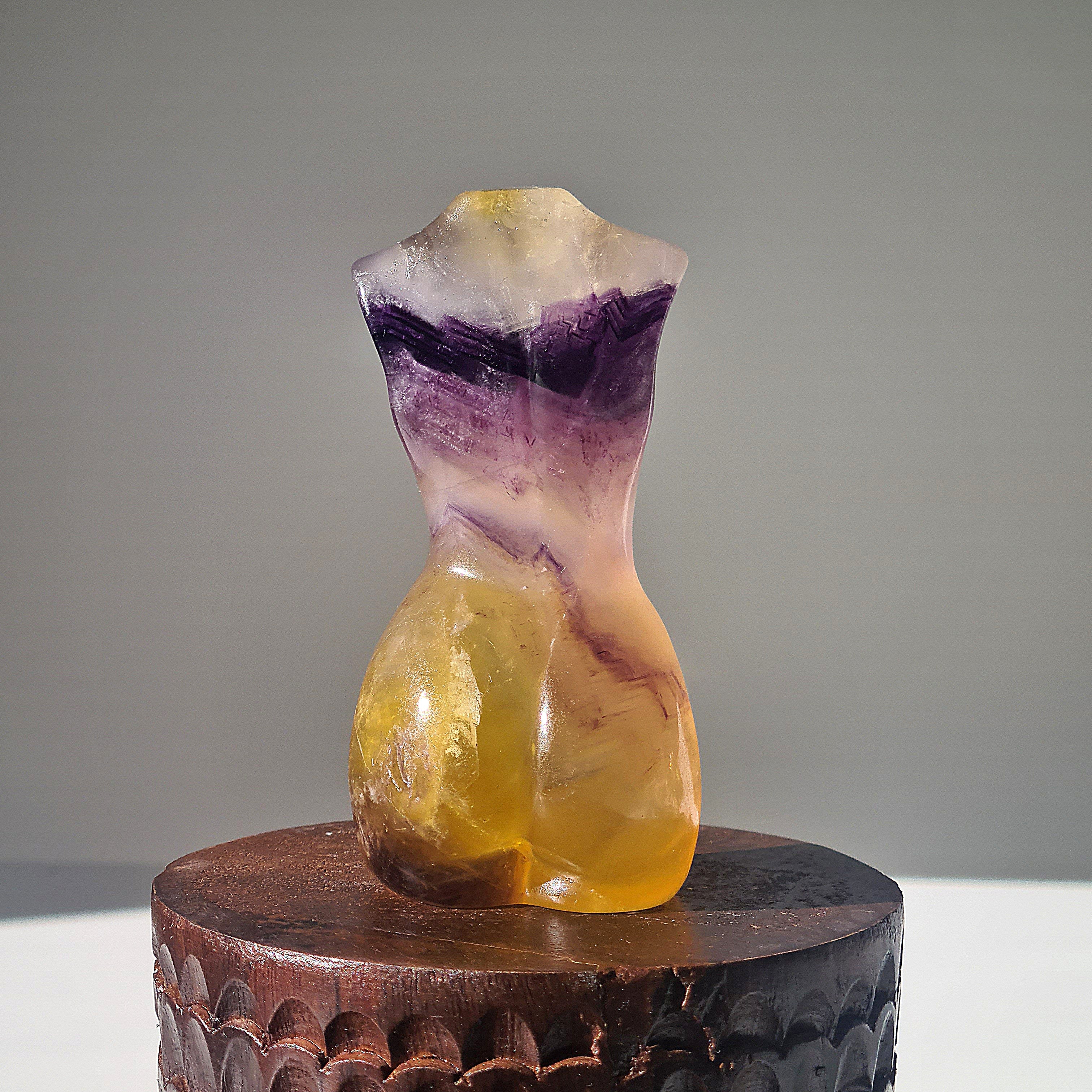Fluorite Crystal Goddess | C | 340 g