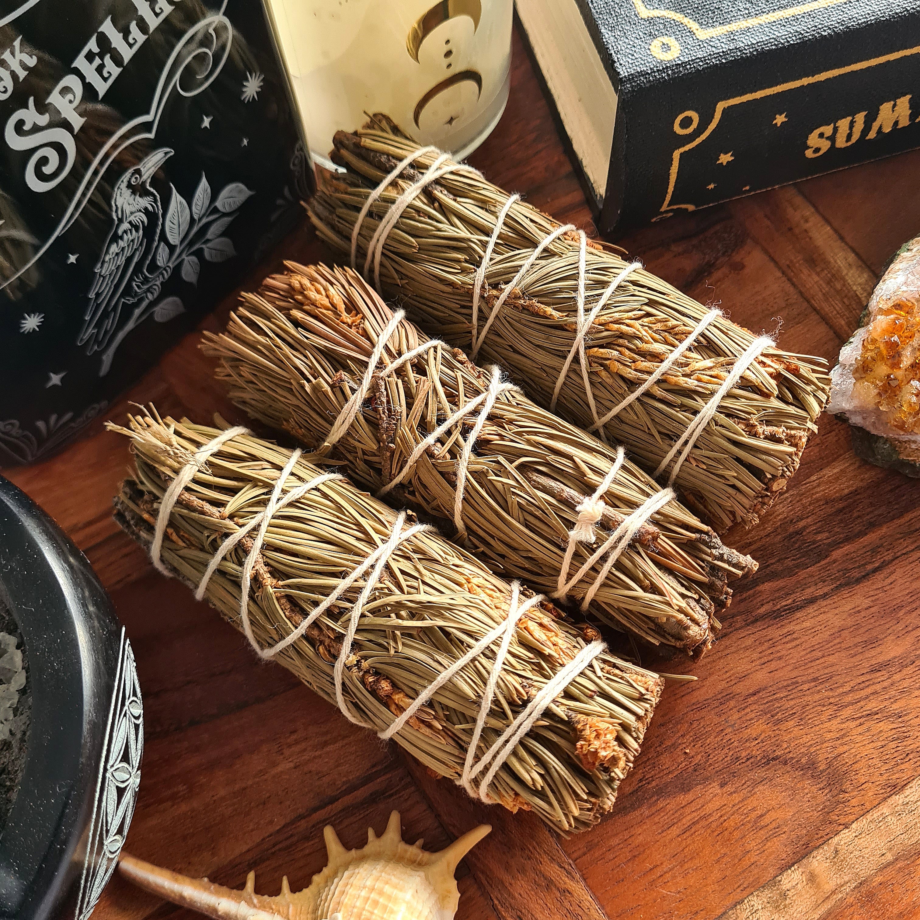 🌿 Pine Smudge Stick – Purification & New Beginnings | 1 Pc