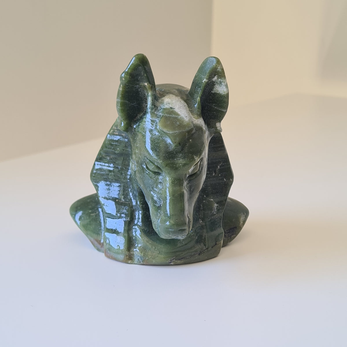 Anubis | Green Jade | Imperfect Piece