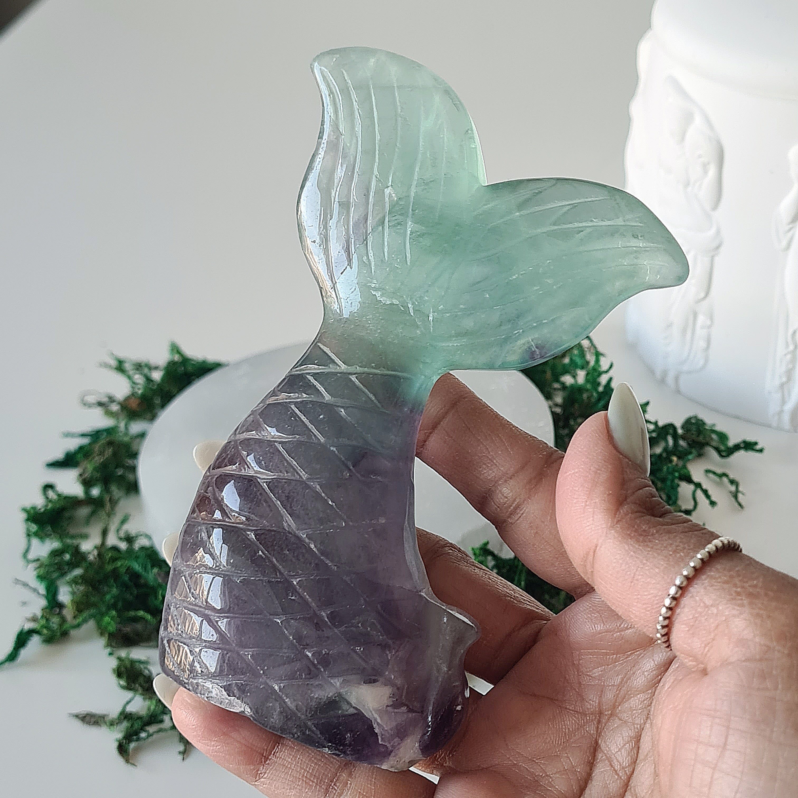 Siren & Mermaid Tail | 4 | Fluorite