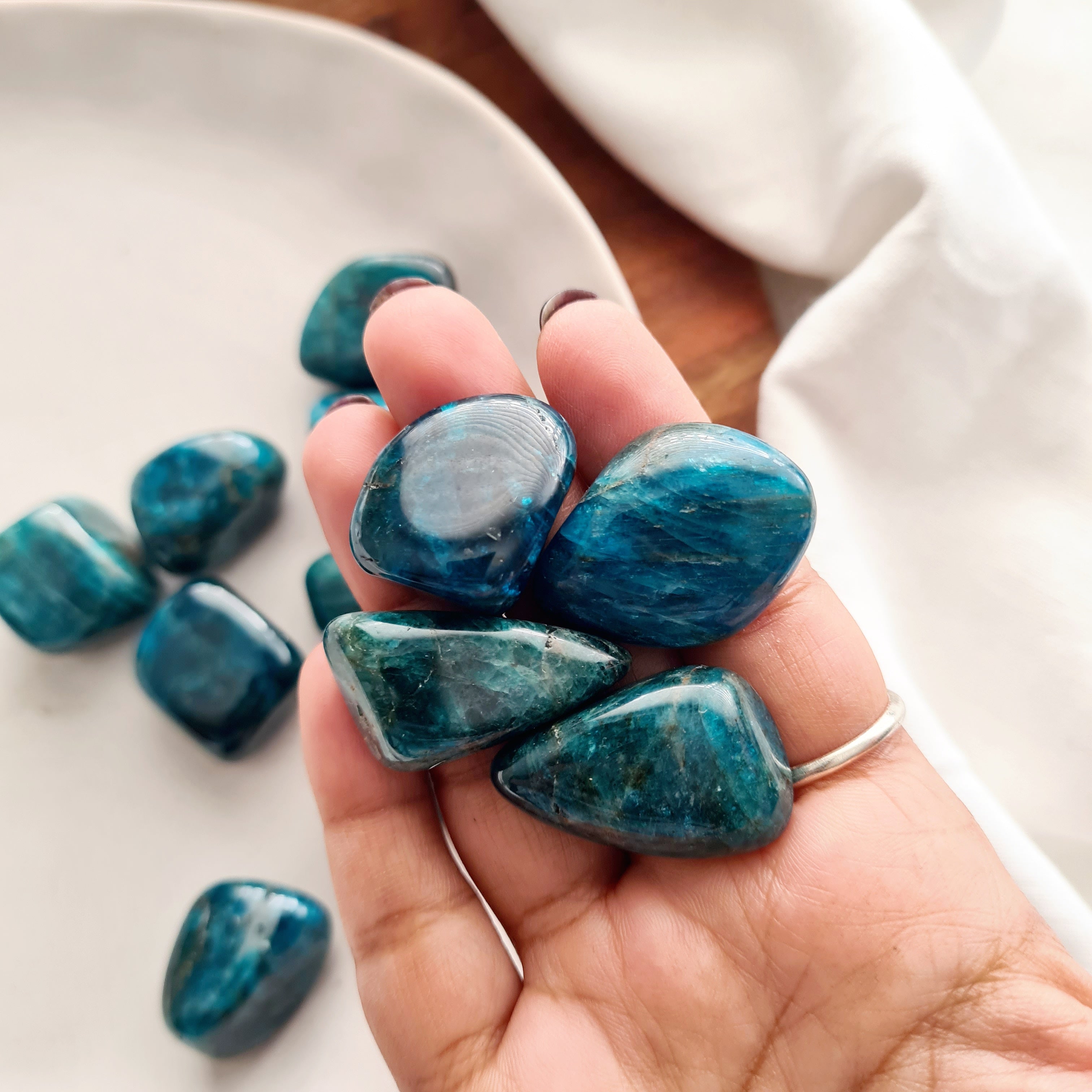 Apatite Crystal Tumble | 1 Piece