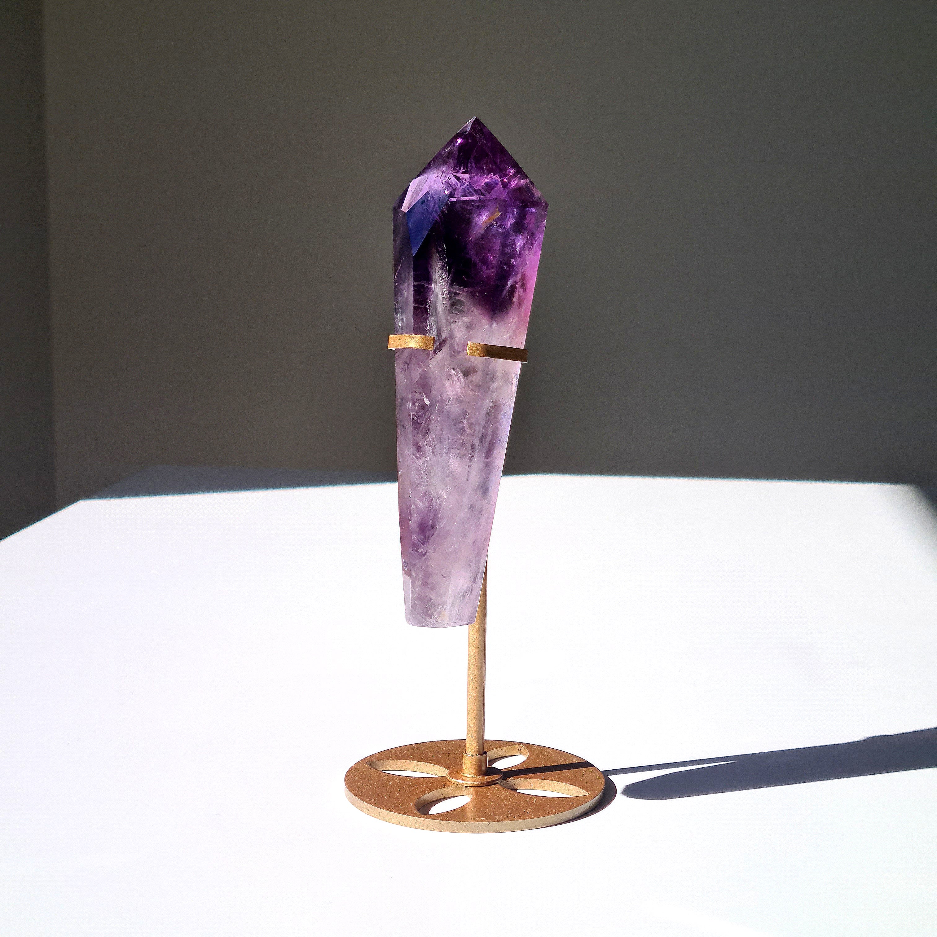 Amethyst Crystal Fairy Wand π§ββοΈ | Custom Stand | Piece B