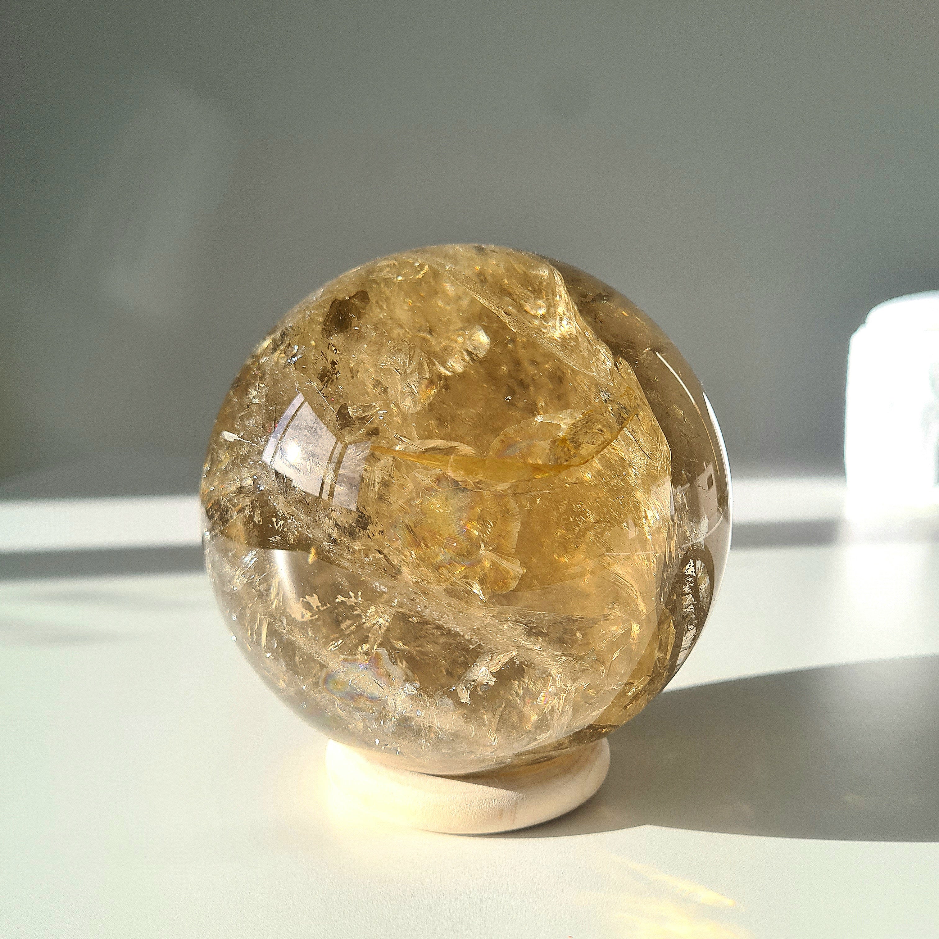 Citrine Sphere | Abundance, Forture & Joy | A Collector’s Piece | 1.5 kg