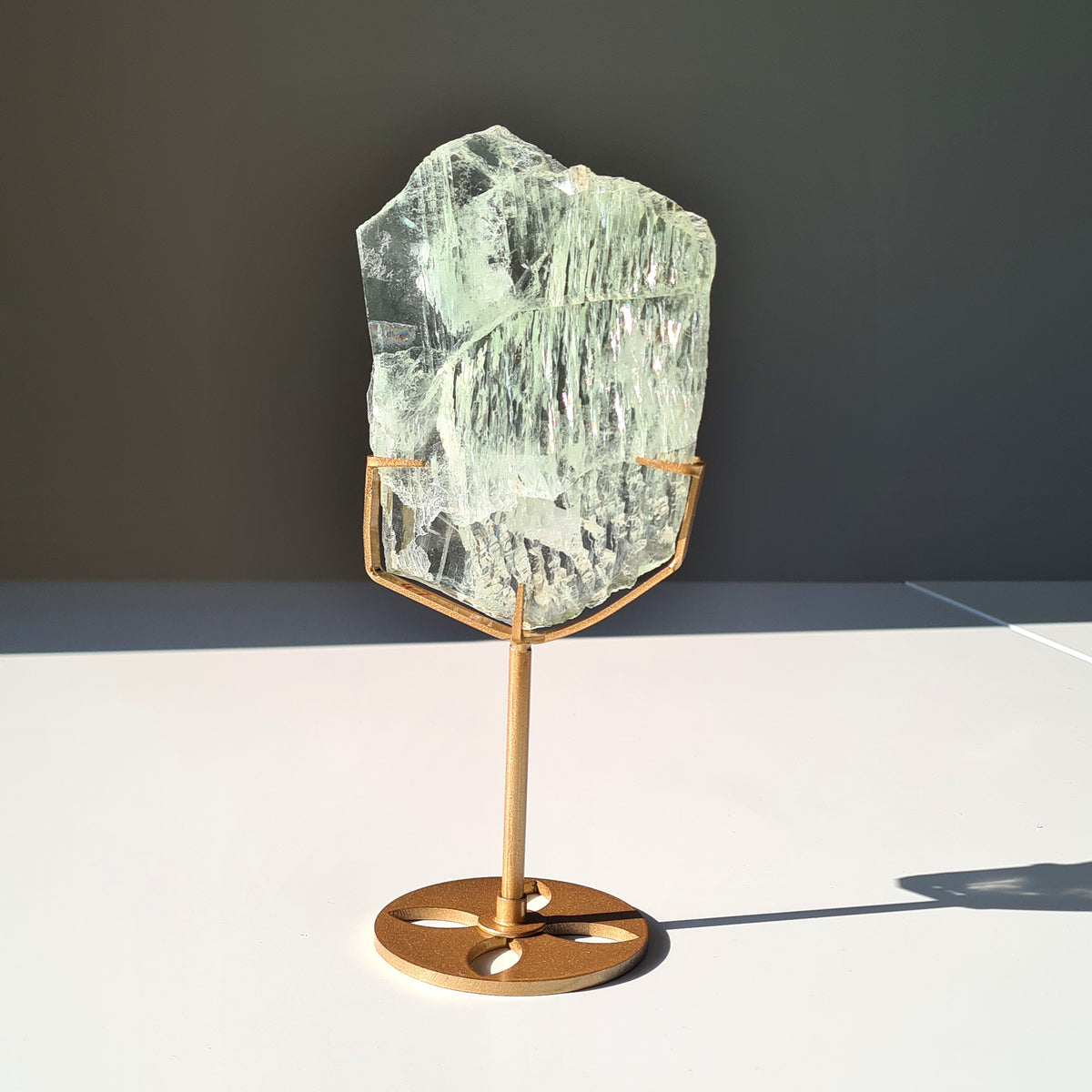 Fluorite Dream Portal On Custom Stand | Piece T