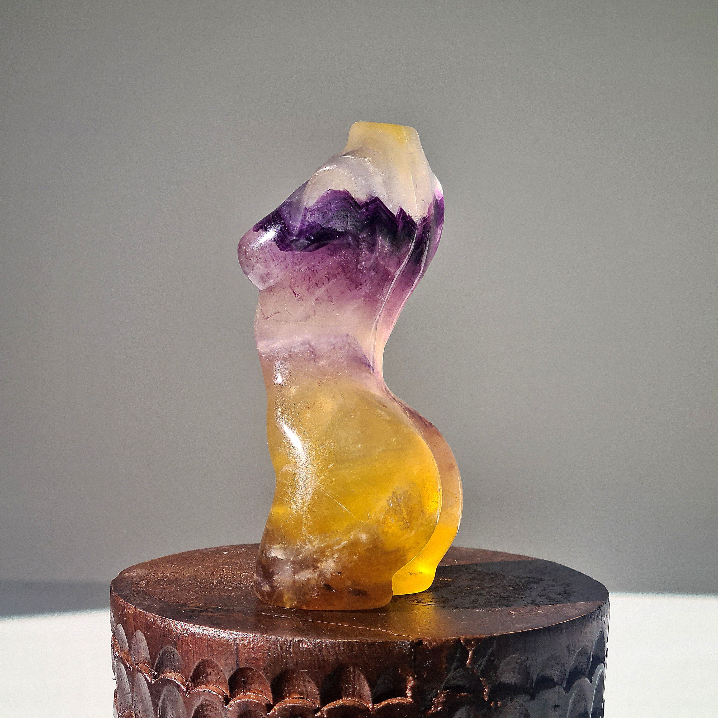 Fluorite Crystal Goddess | C | 340 g