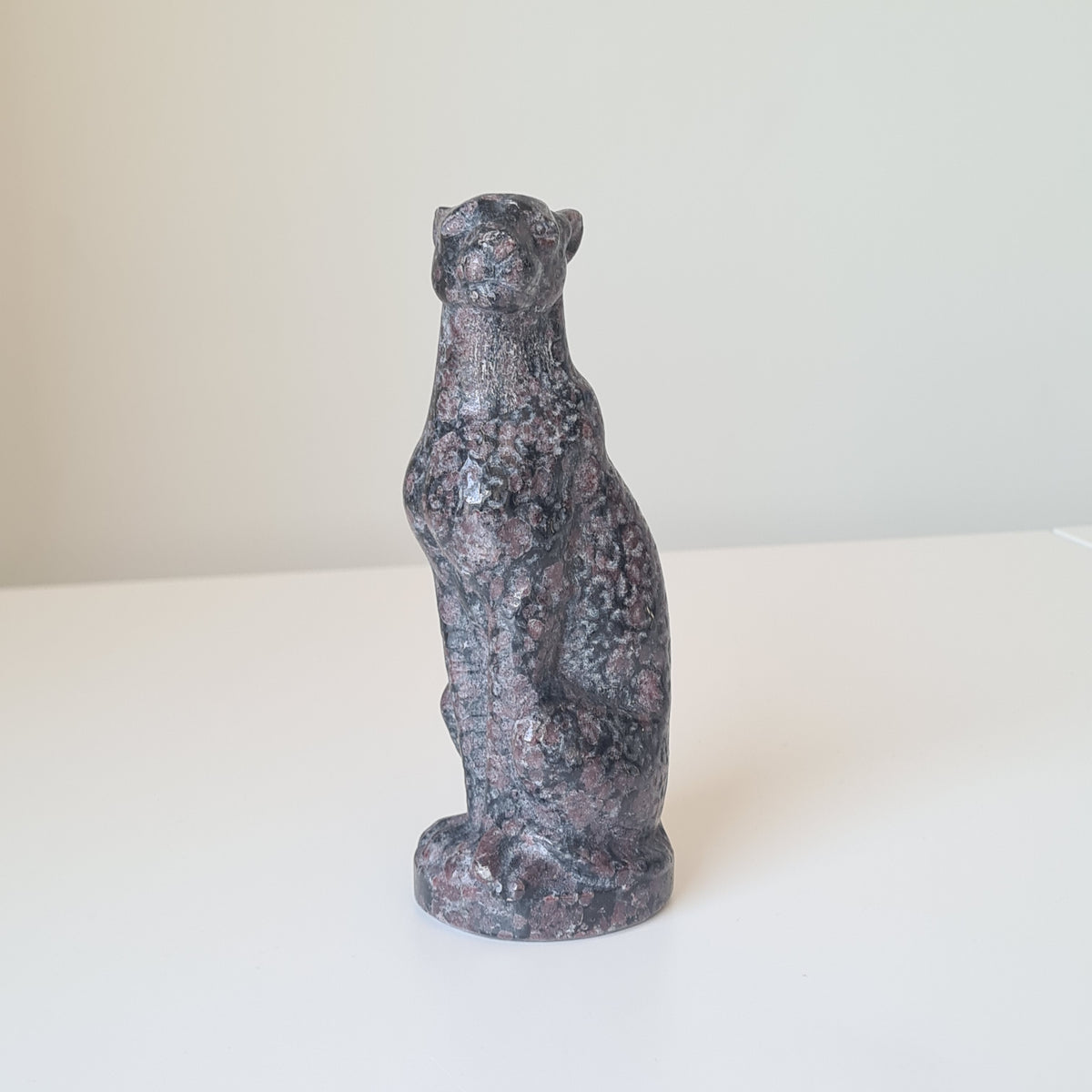 Arfvedsonite leopard Carving
