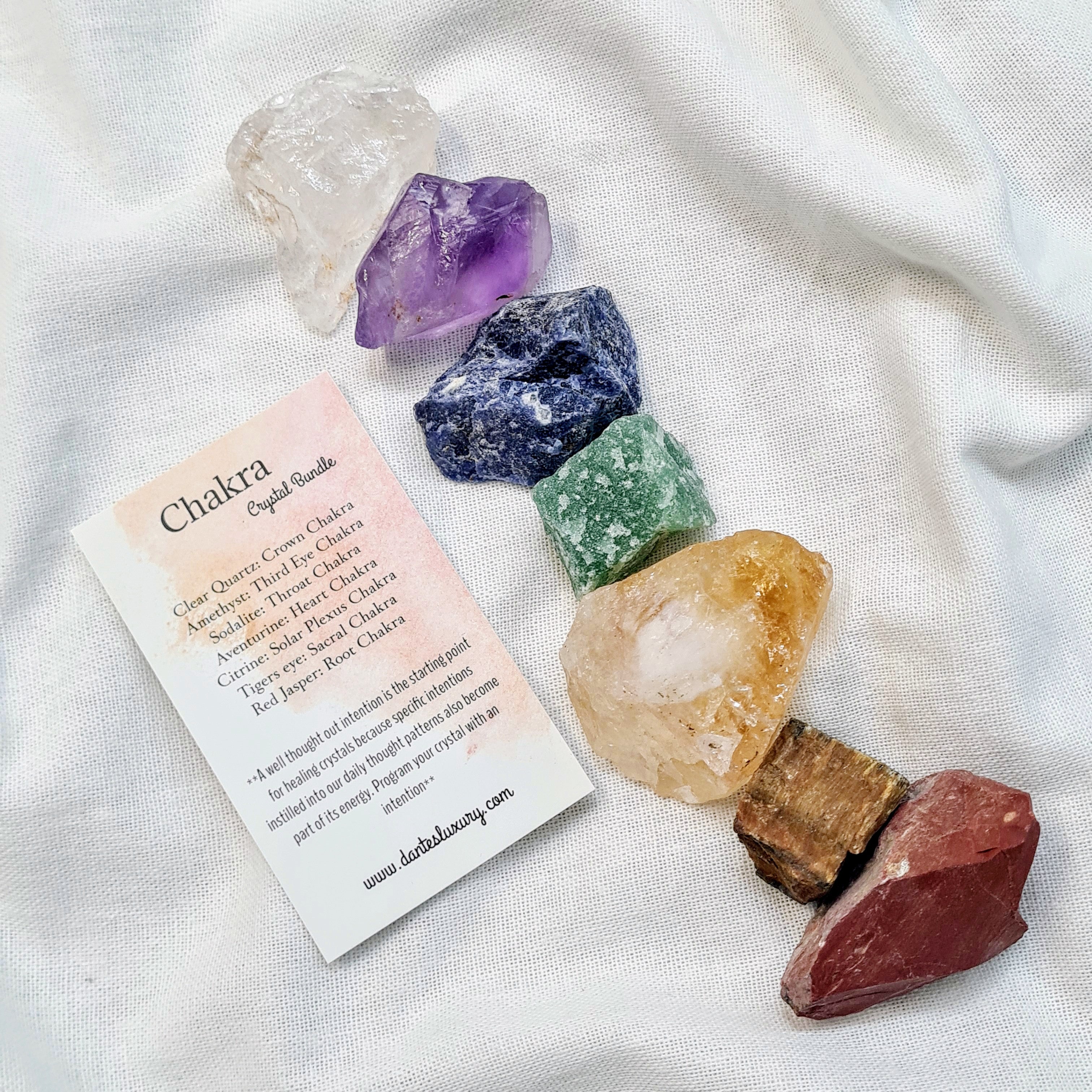 7 Chakra Crystal Kit | Small Pieces