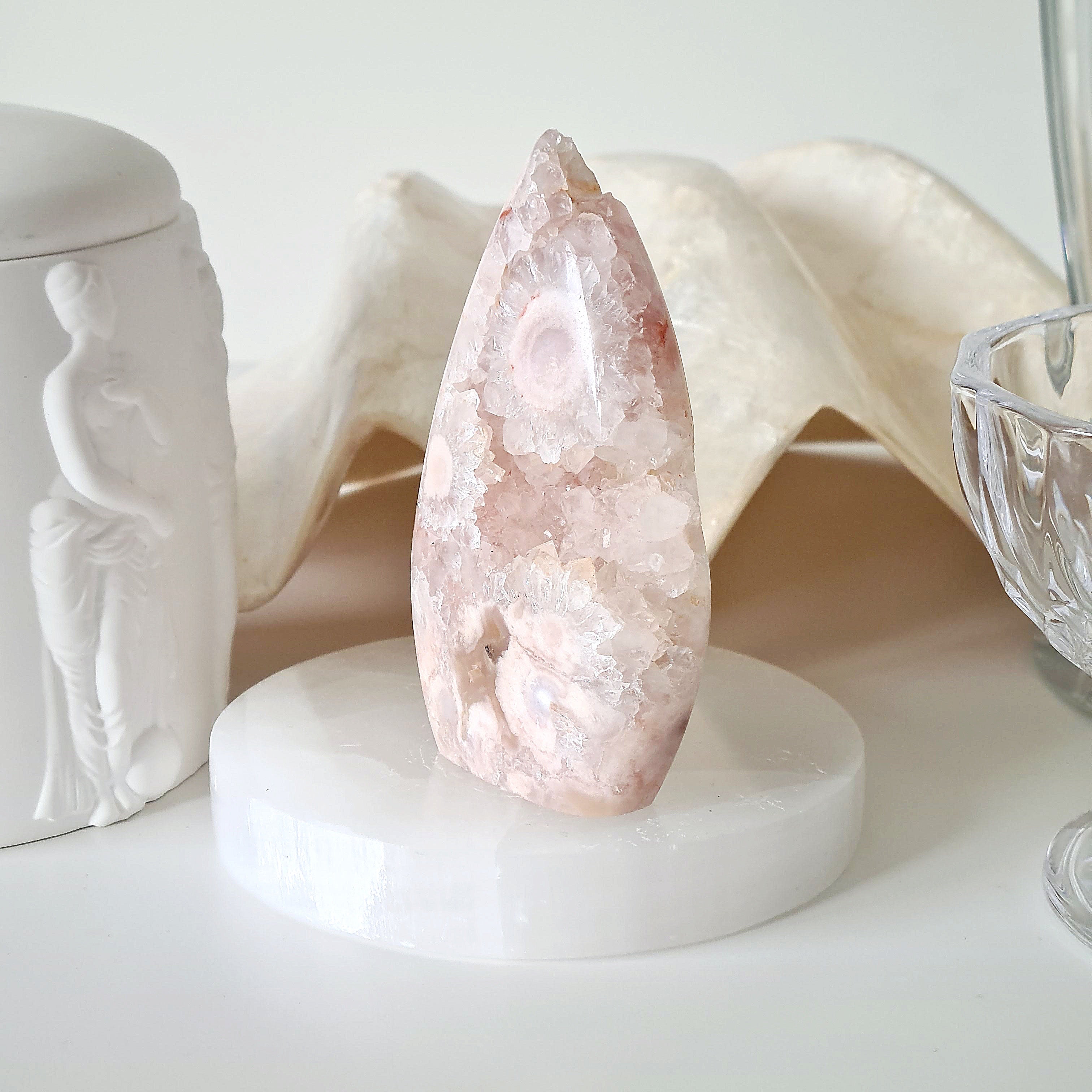Flower Agate Pink Amethyst | D | 145 g