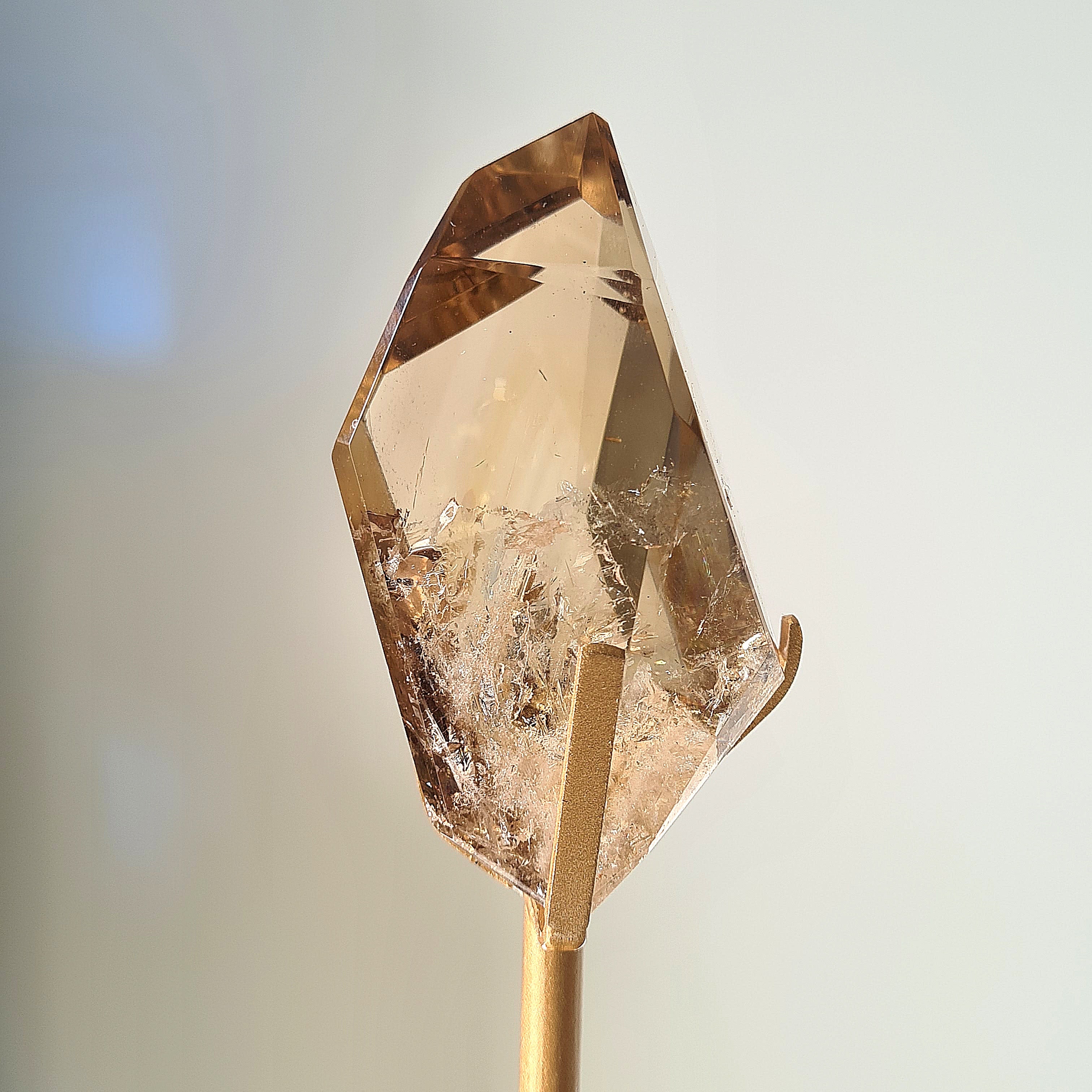 Citrine Free Form on custom stand | B