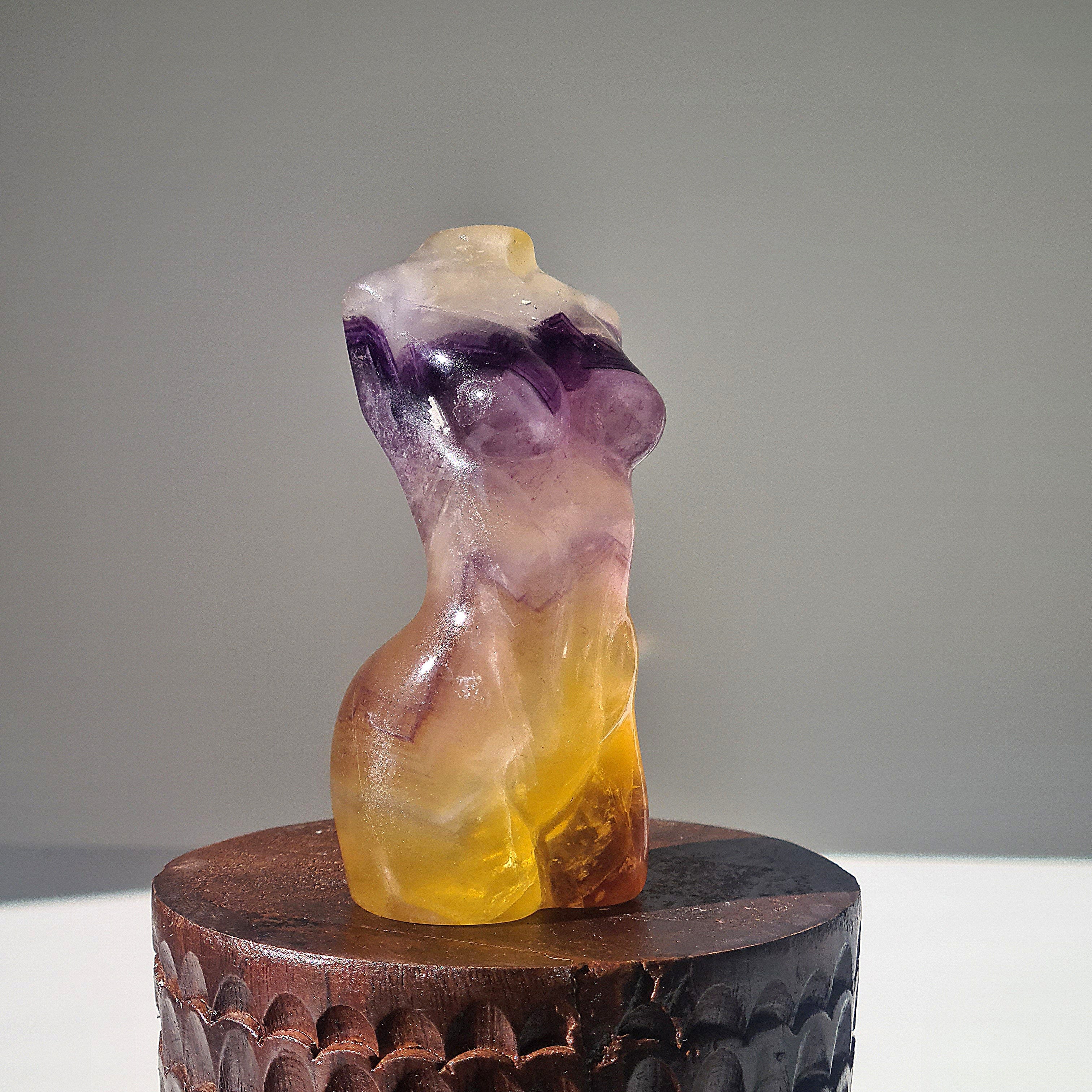 Fluorite Crystal Goddess | C | 340 g