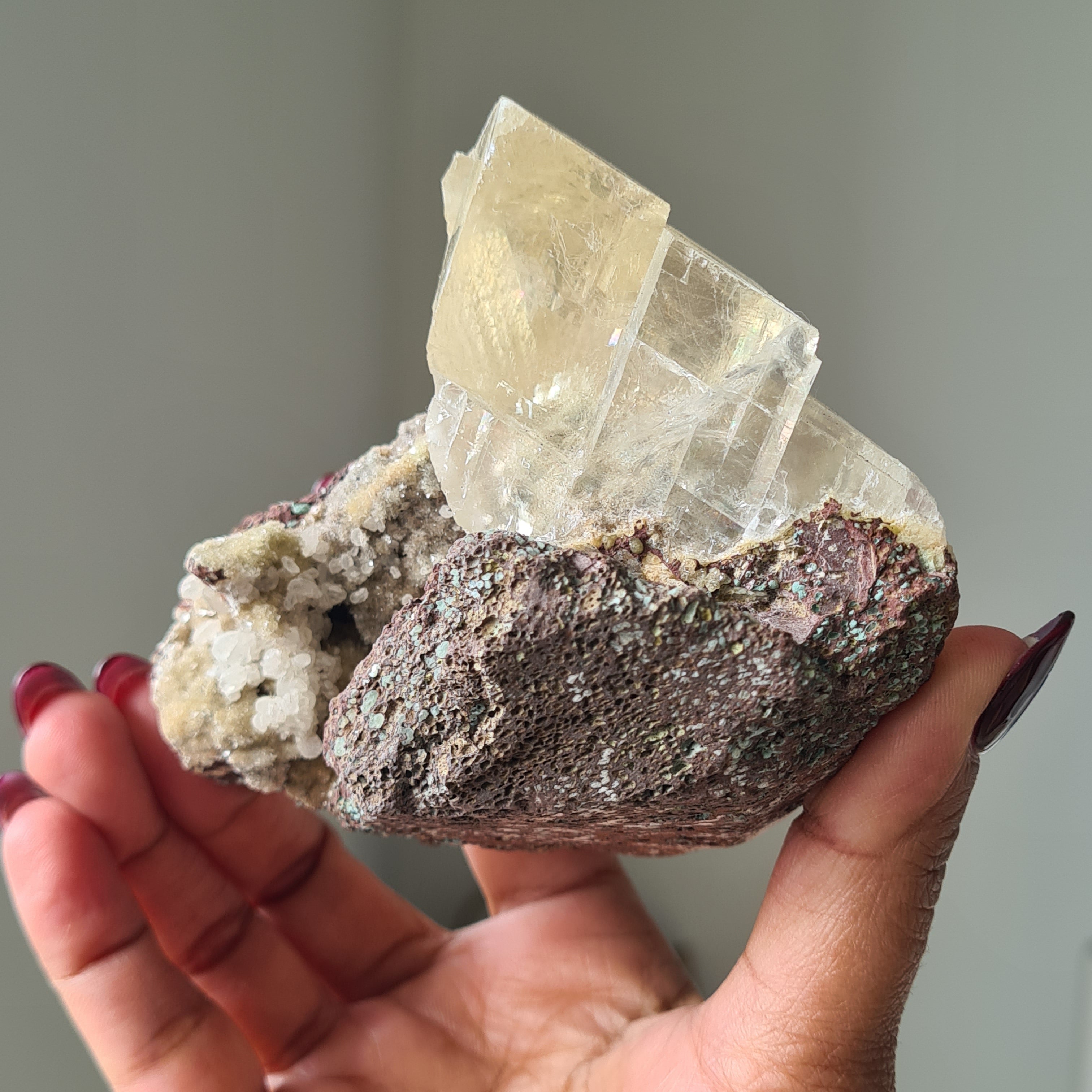 Rainbow Calcite