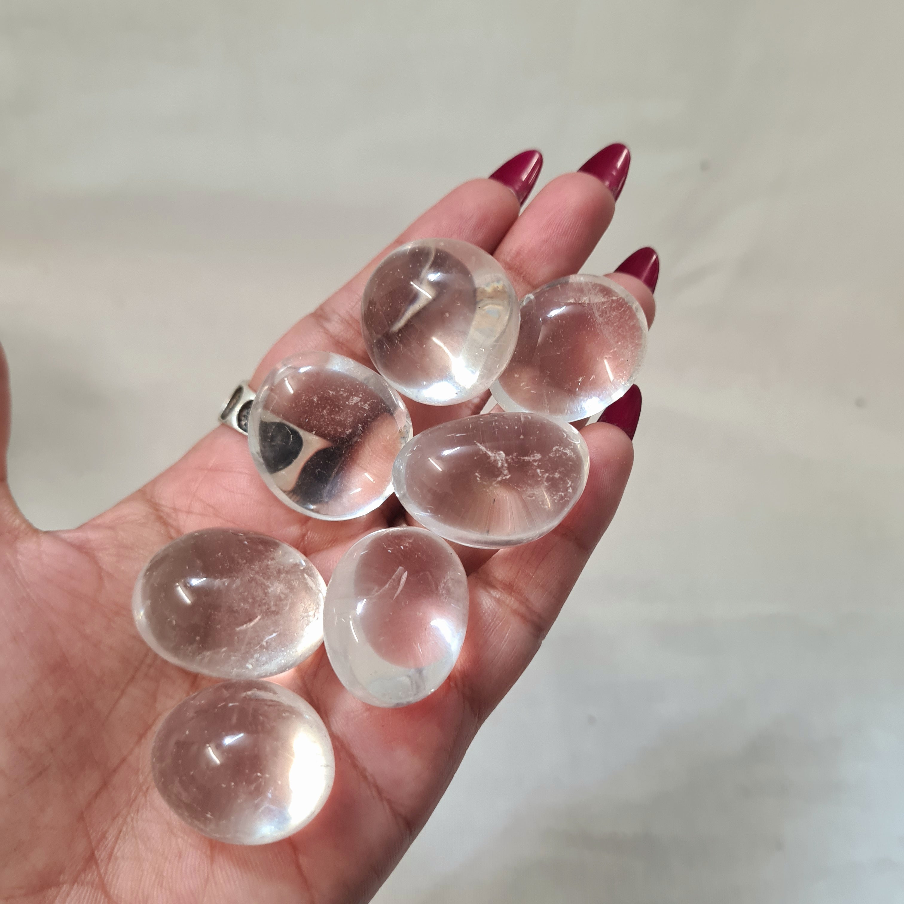 Clear Quartz Tumble | 1 Piece | 2 cm