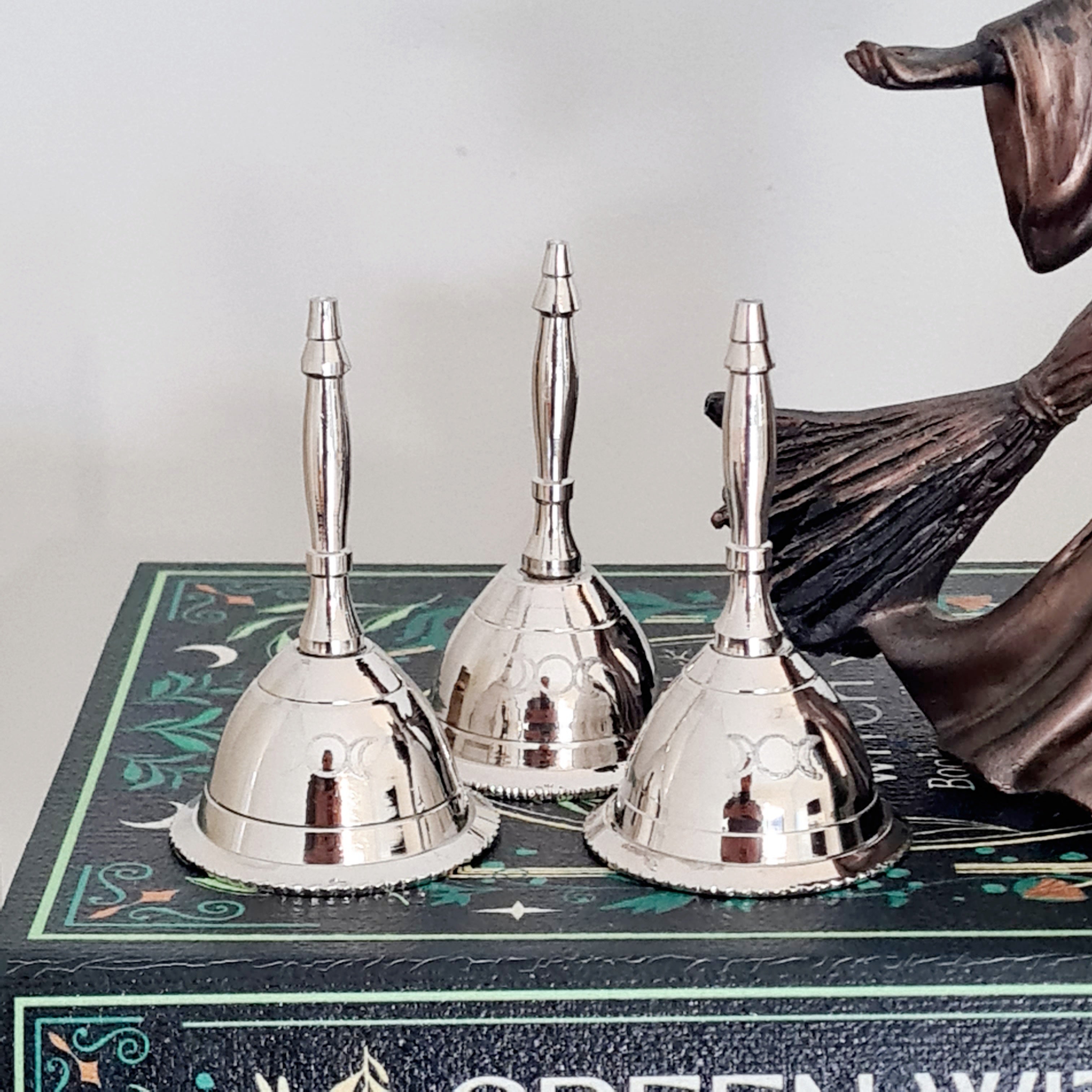 Mini Triple Moon Altar Bell | 1 Piece
