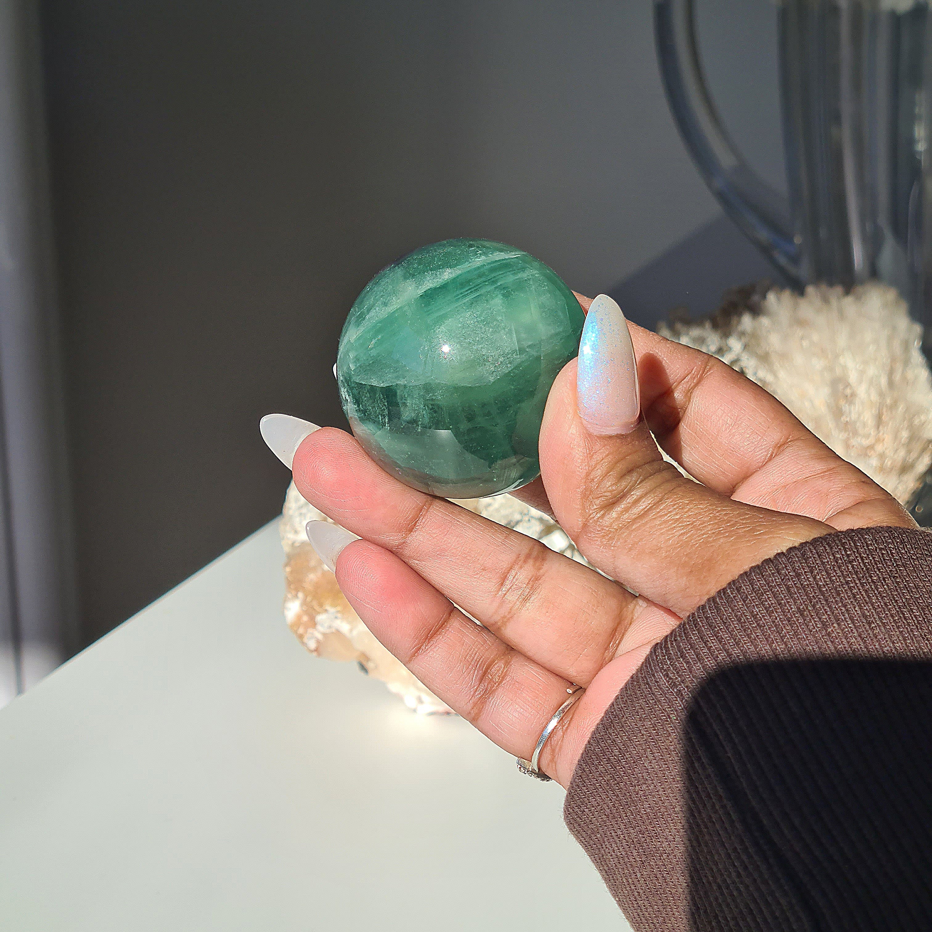 Gate Keeper with Fluorite Sphere