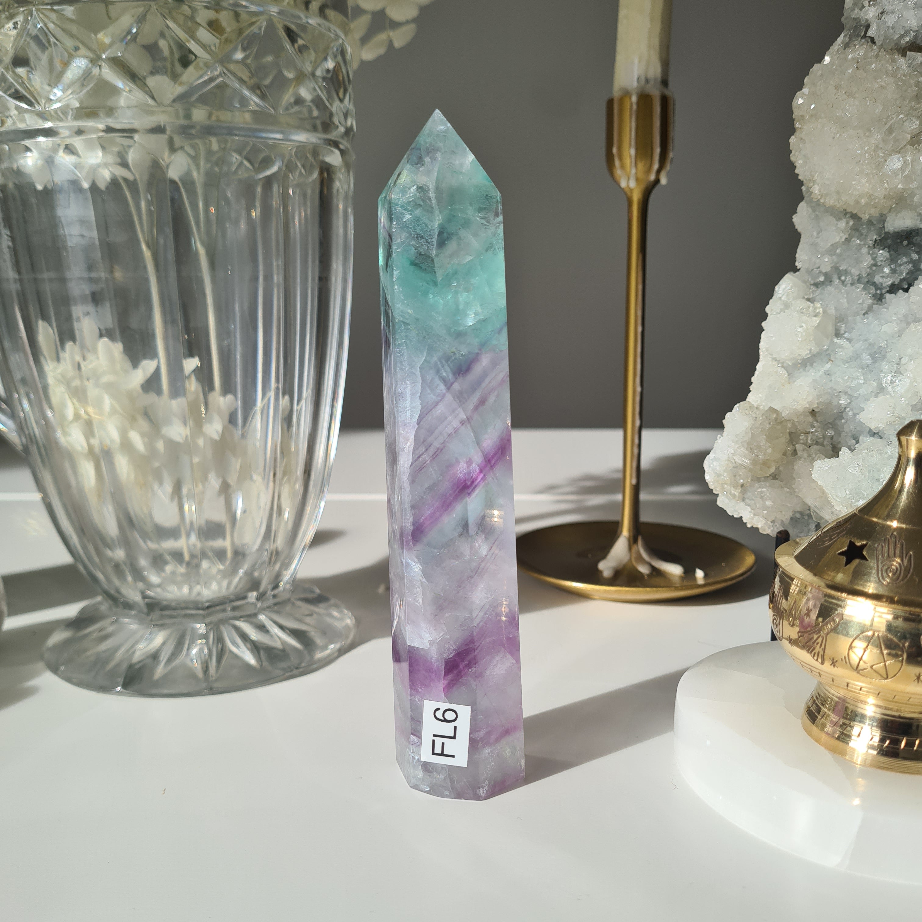 Fluorite | Clarity, Flow & Gentle Grounding | 16 cm