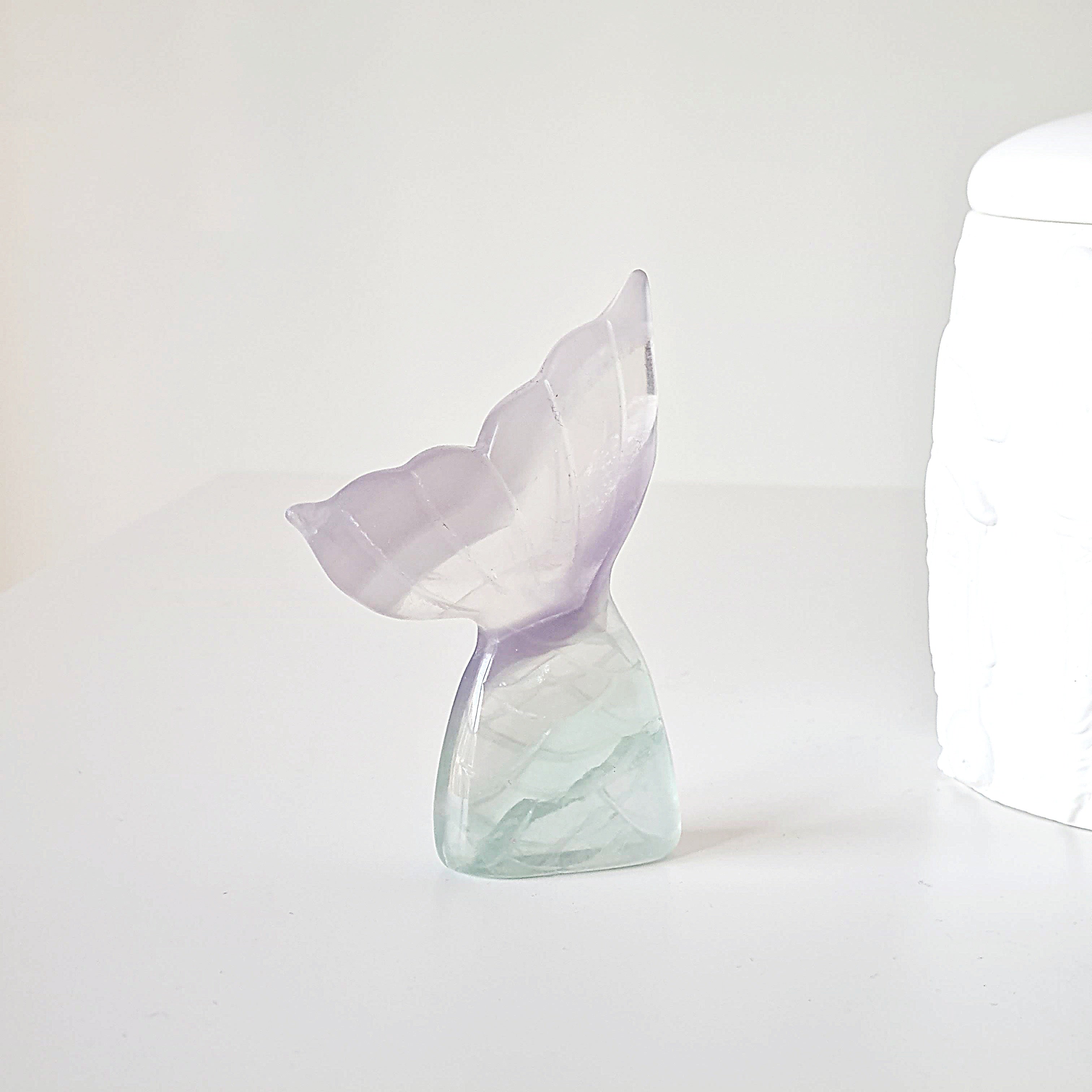 Lilac Fluorite Mermaid Tail | G