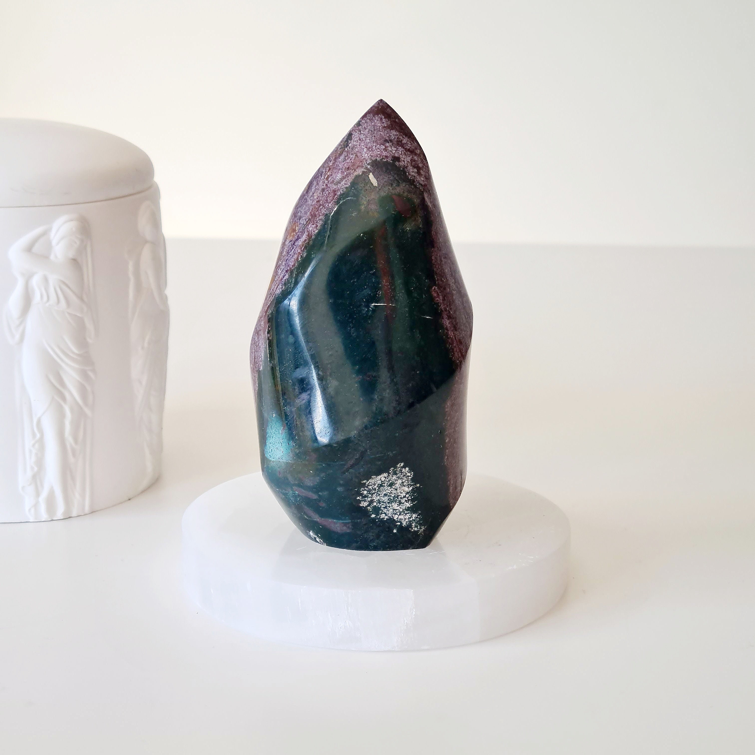 Ocean Jasper Flame | 11.2 cm tall | 425 g