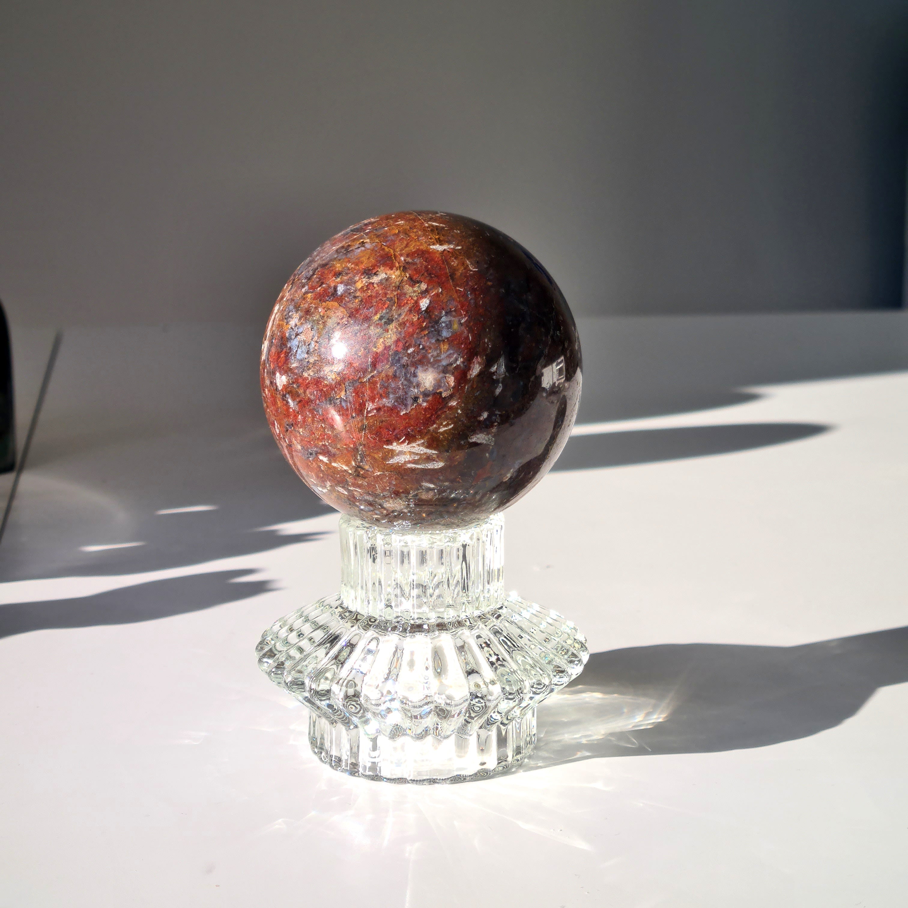 Pietersite Sphere On Stand | C