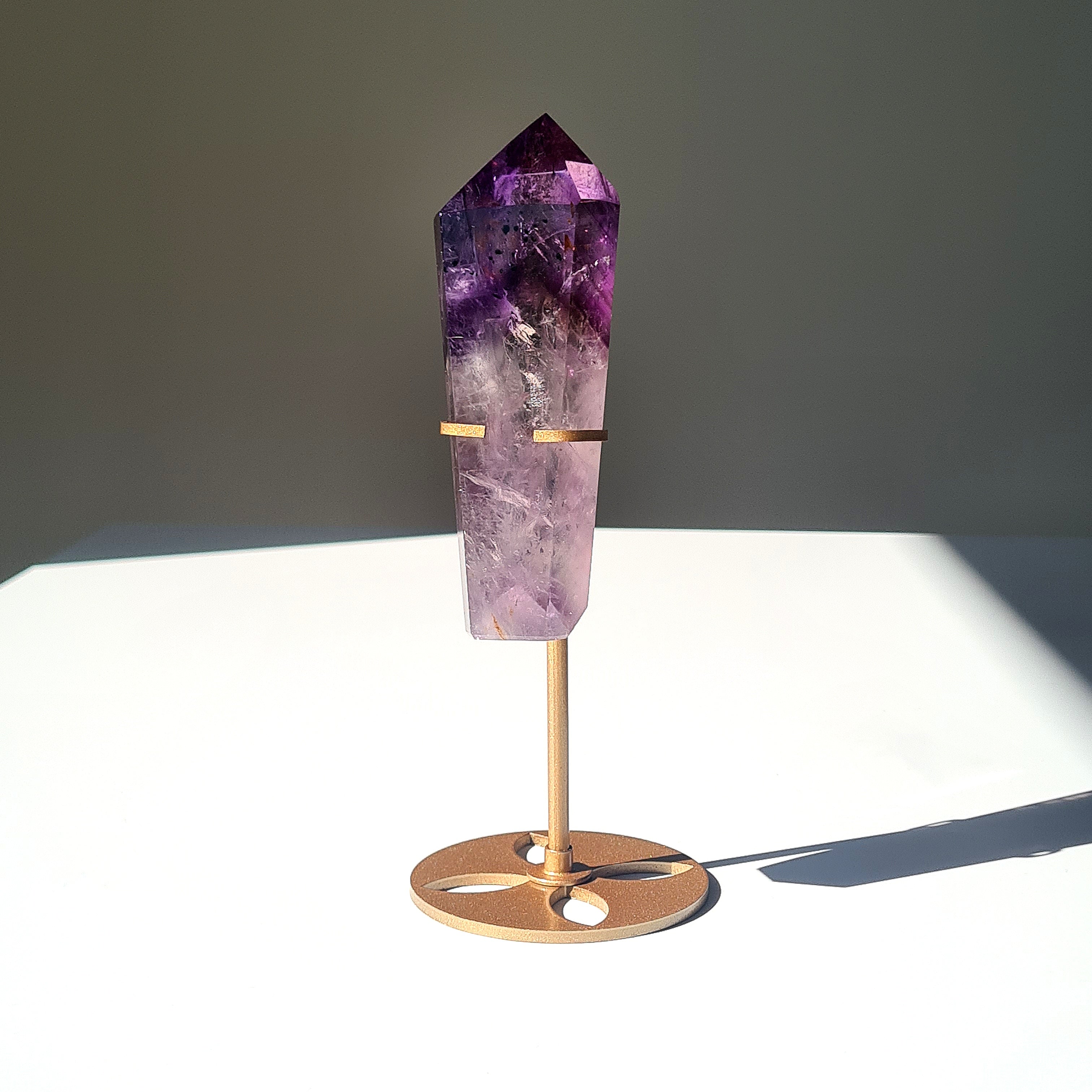 Amethyst Crystal Fairy Wand π§ββοΈ | Custom Stand | Piece C