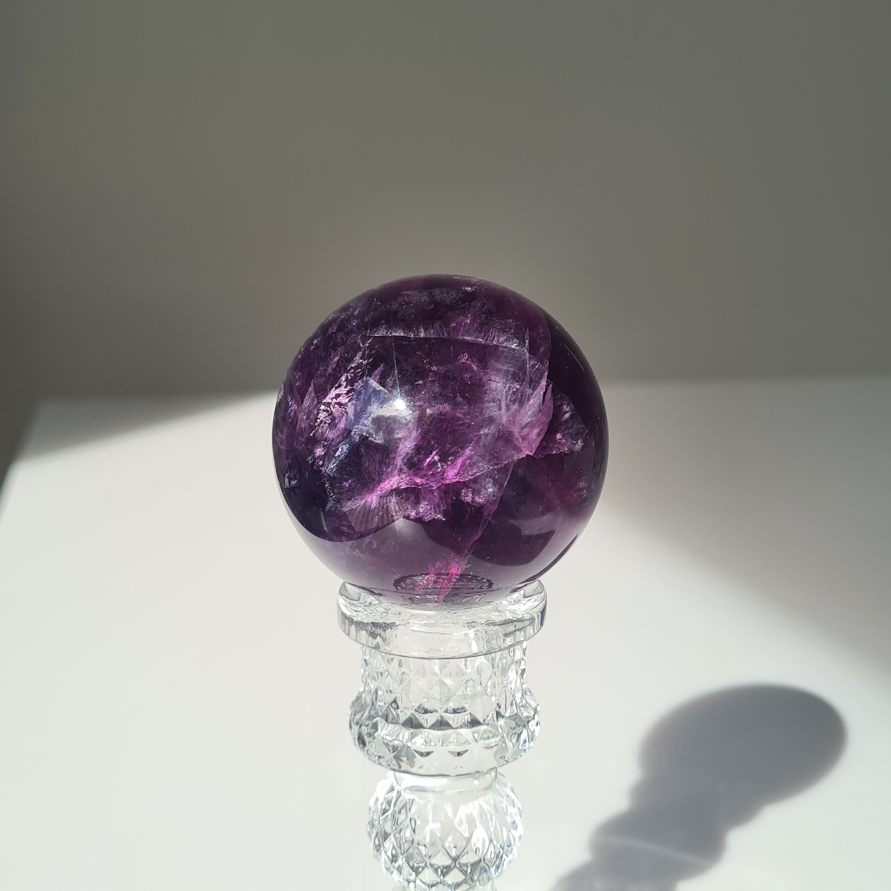 Intergalactic Fluorite with stand | E | 286 g | 5.4 cm