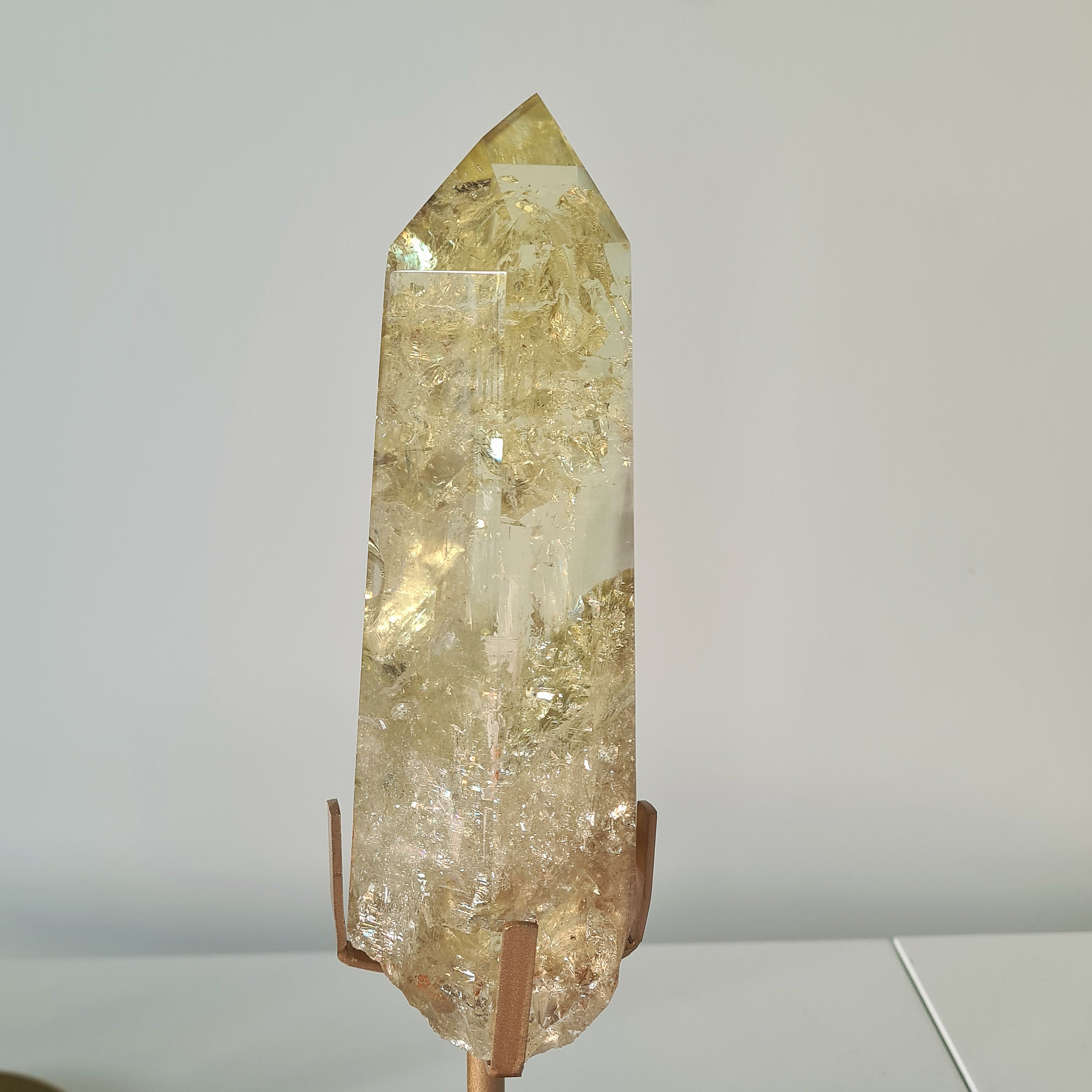 Citrine On Stand | Appx 16 cm tall