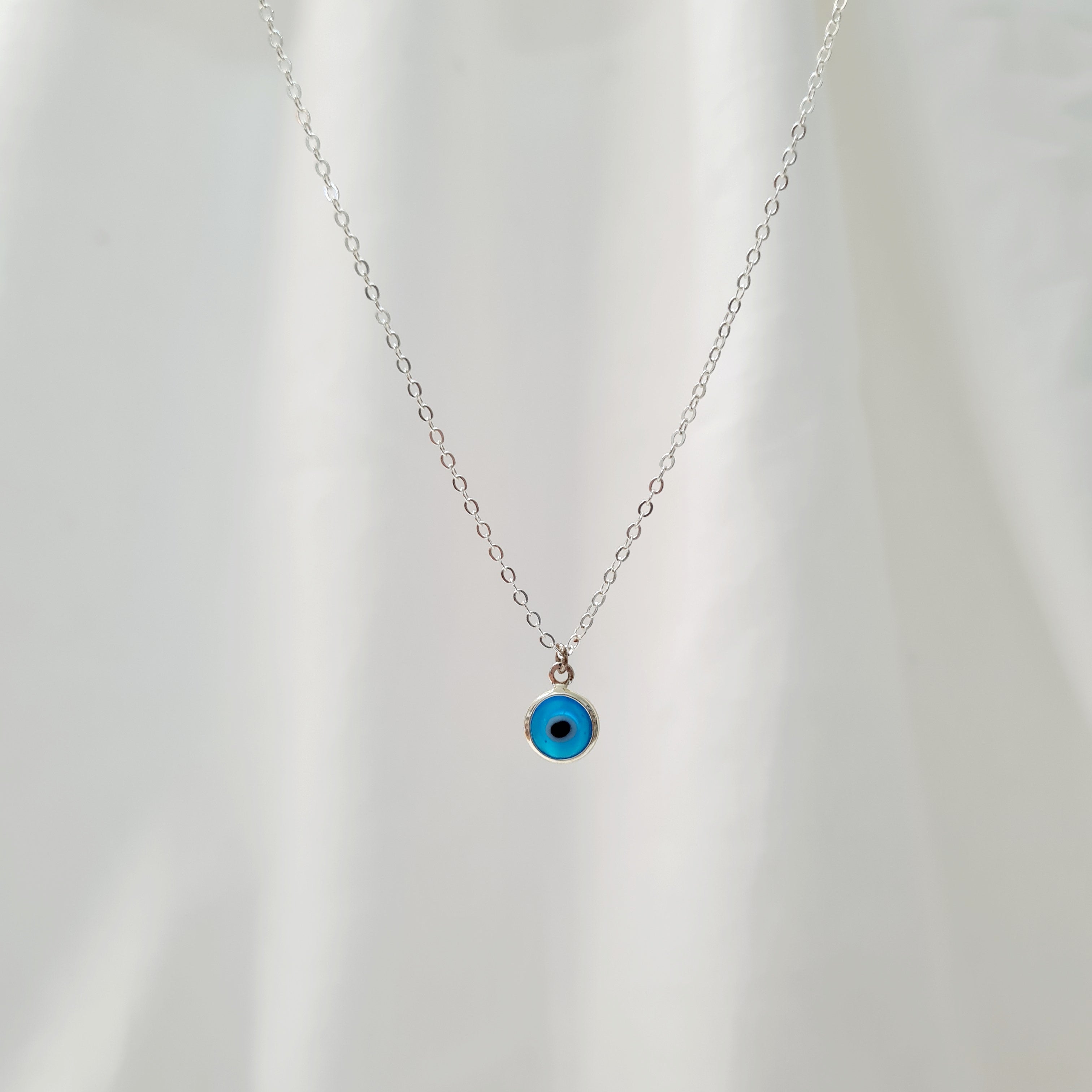 'Evil Eye' Necklace | Protection (Silver)