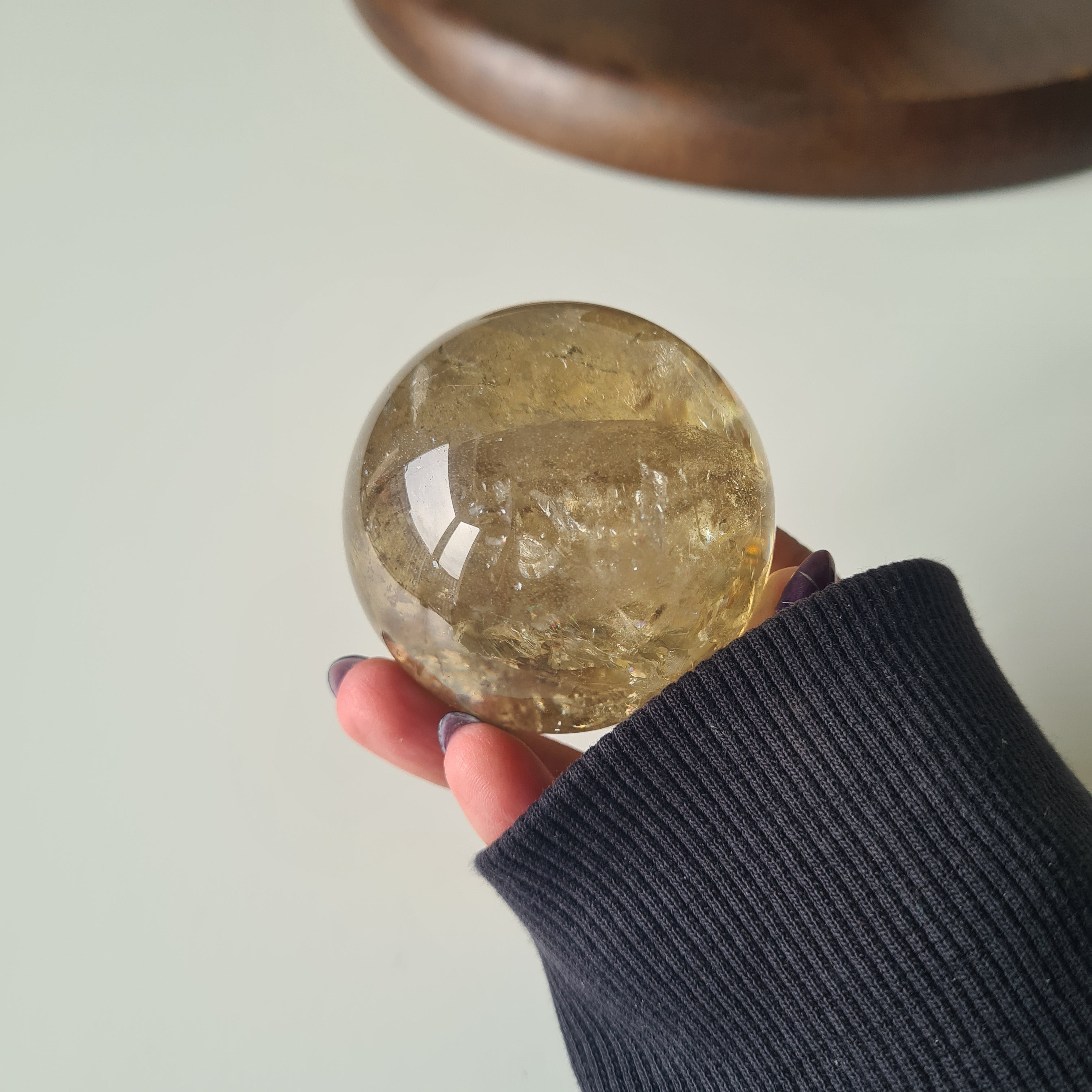 Citrine Sphere | B | 260 g | 5.4 cm