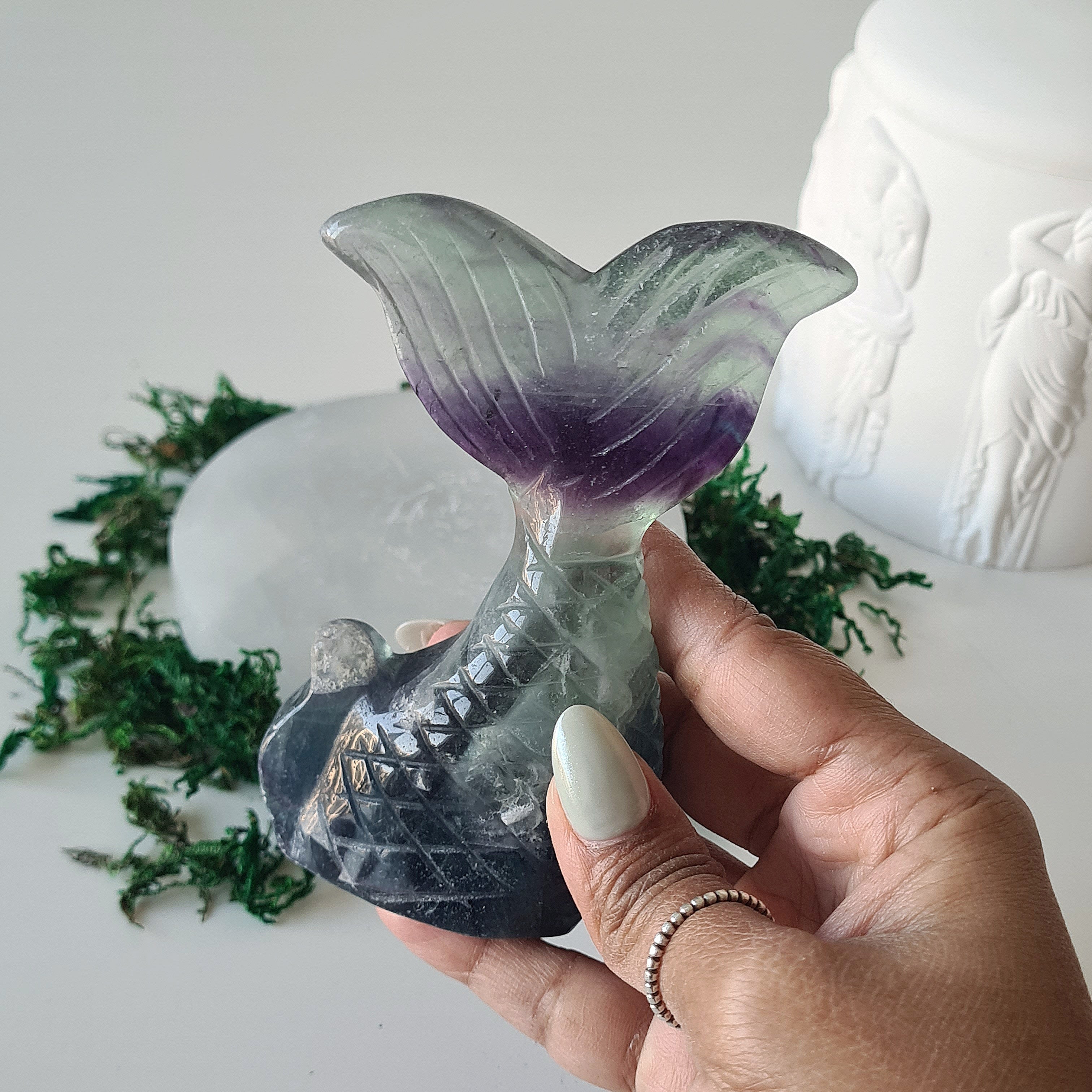 Siren & Mermaid Tail | 7 | Fluorite
