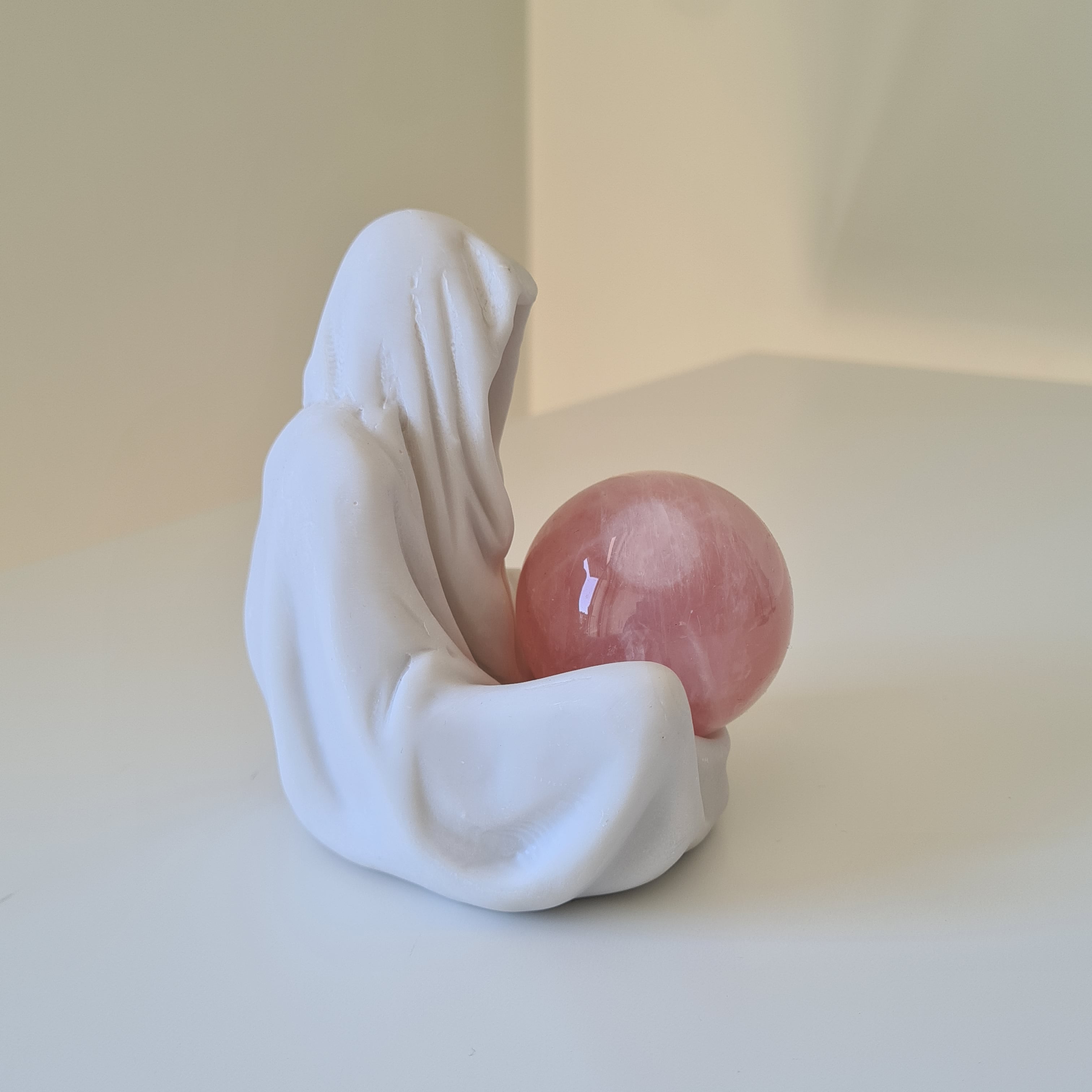 Gate Keeper with Rose Quartz