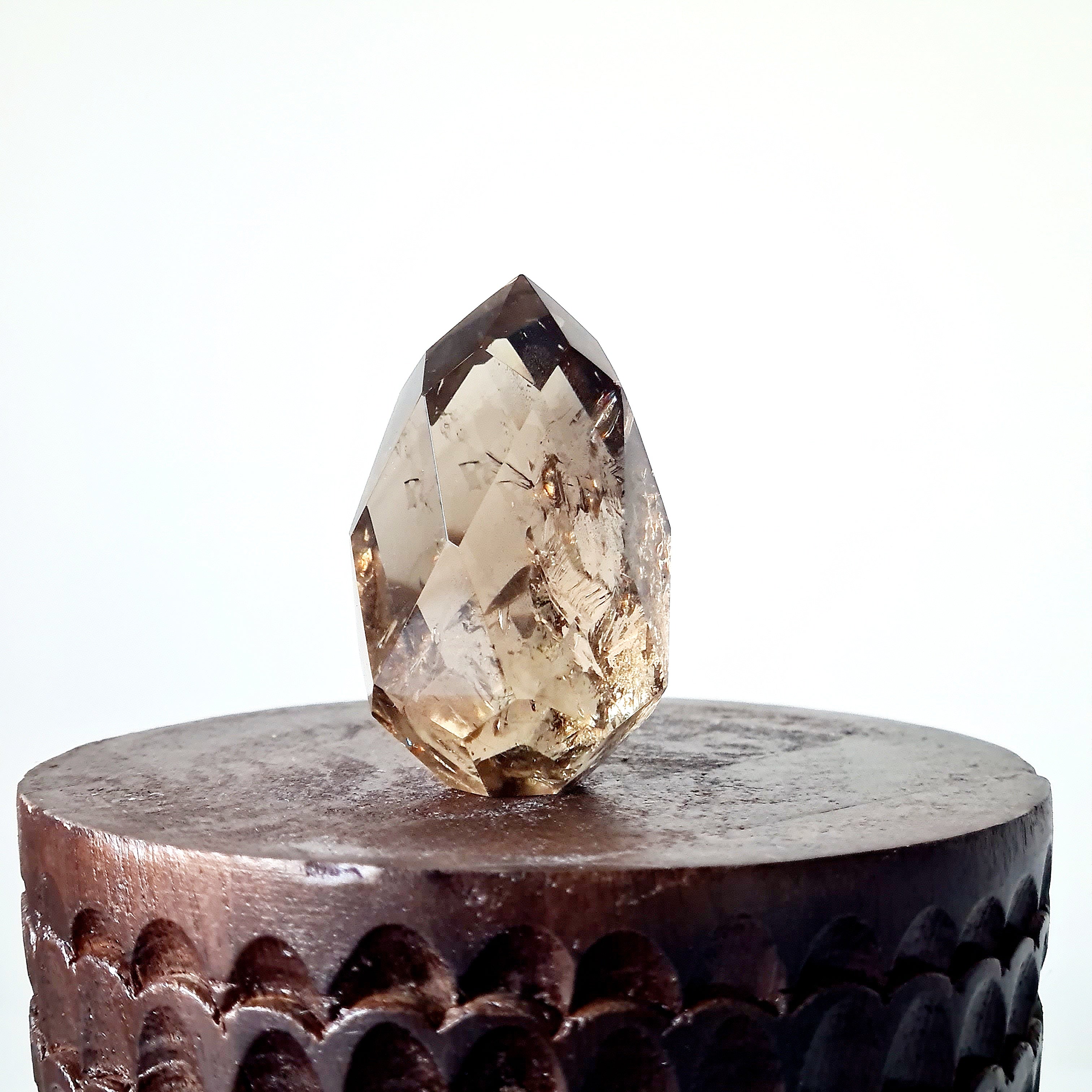 Faceted Smokey Quartz | A