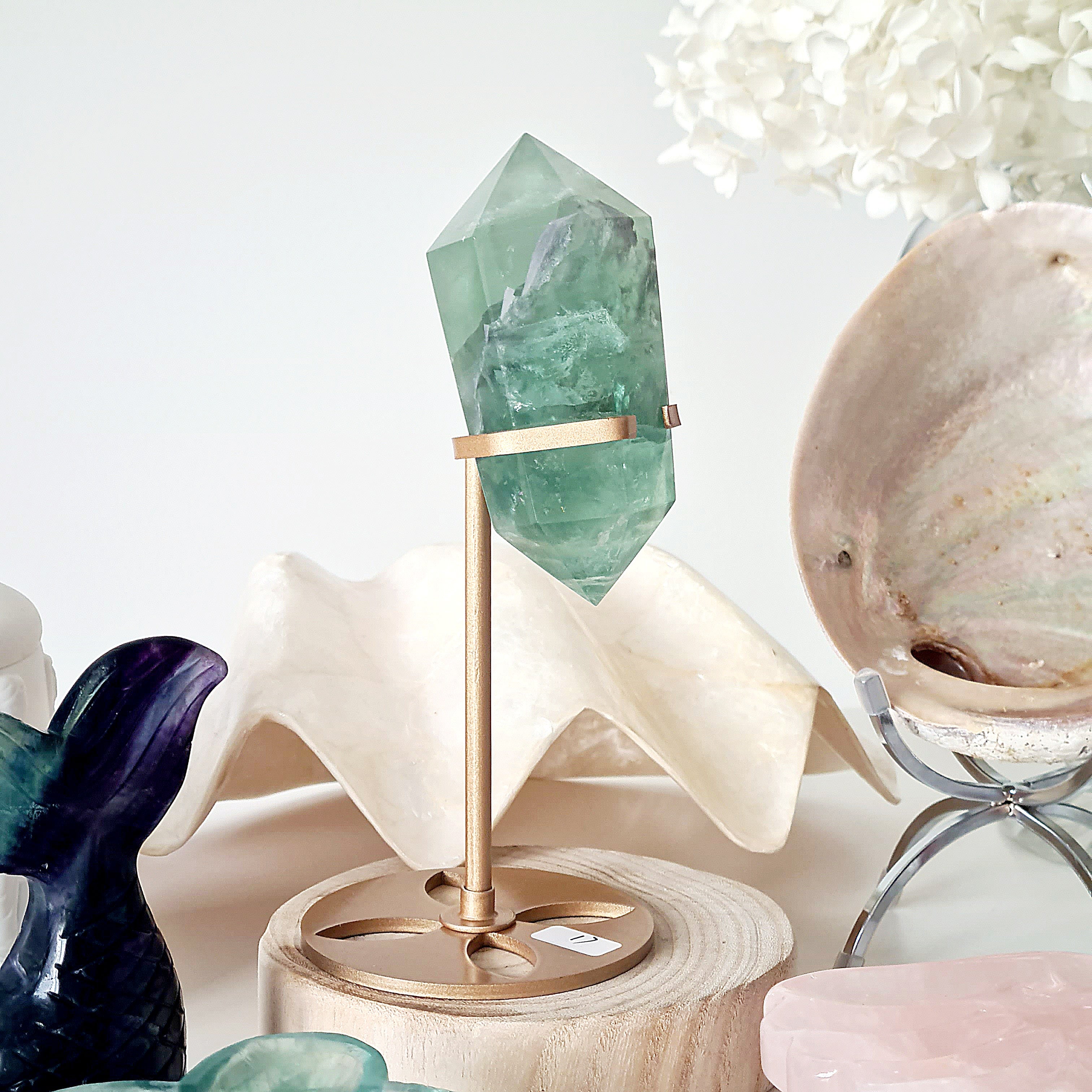 Fluorite DT with stand | C | 318 g | 9.8 cm
