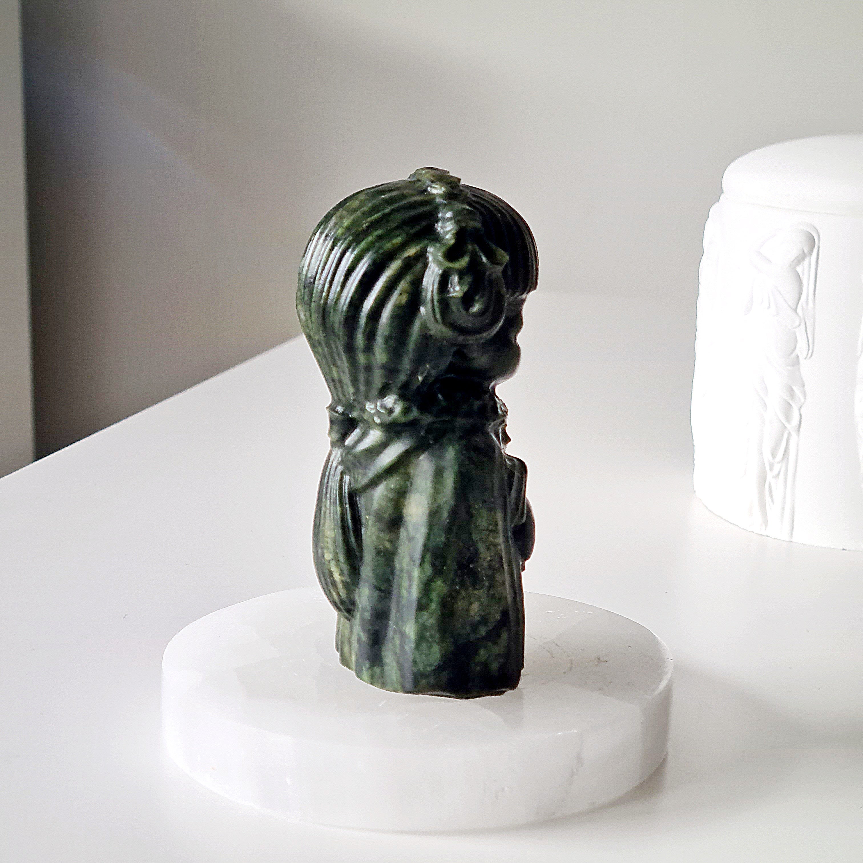Serpentine Doll Carving | D