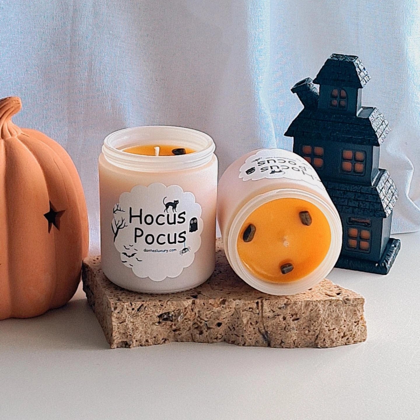 Hocus Pocus Crystal Candle | Pumpkin Spice ๐