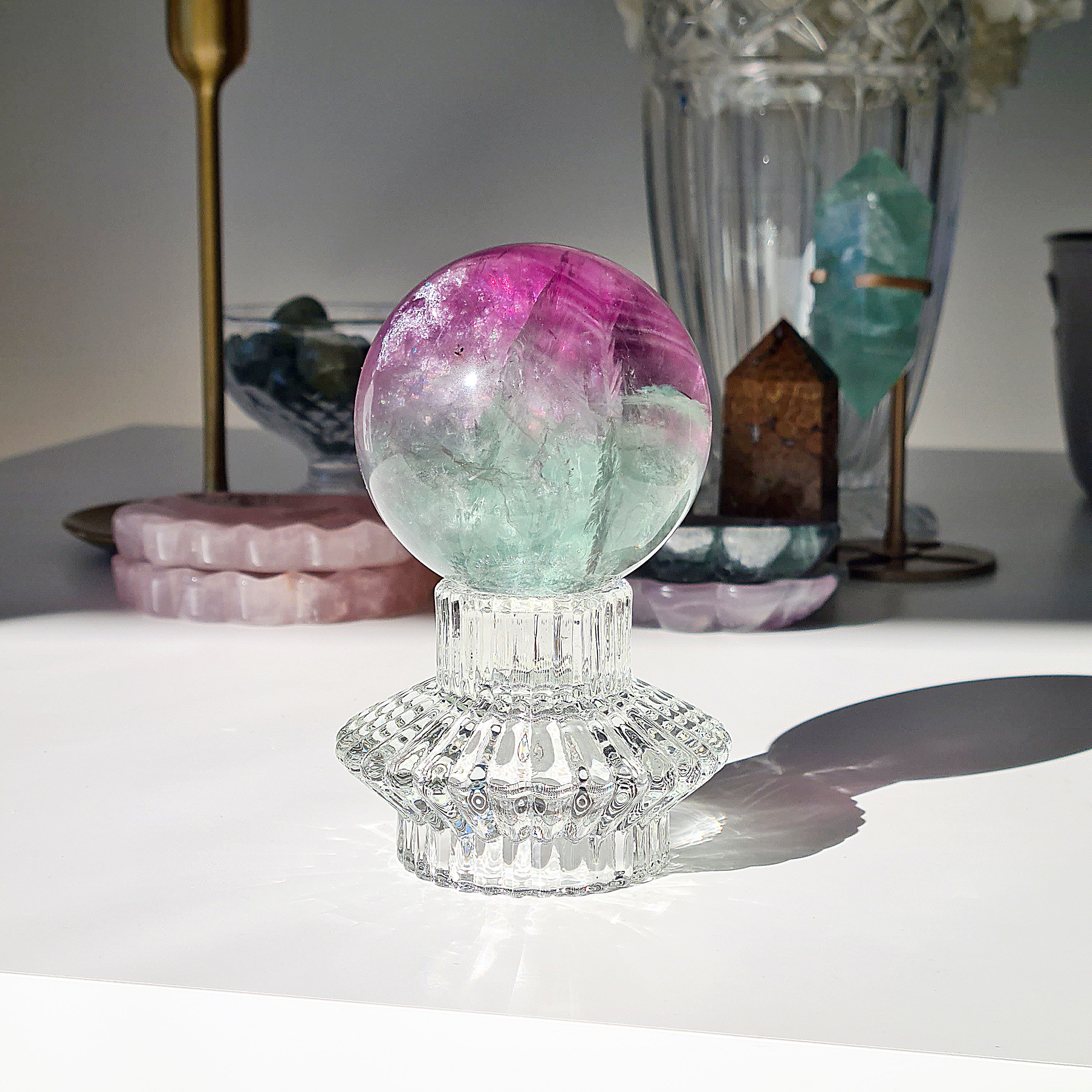Mermaid & Siren | Fluorite with Stand | 564 g