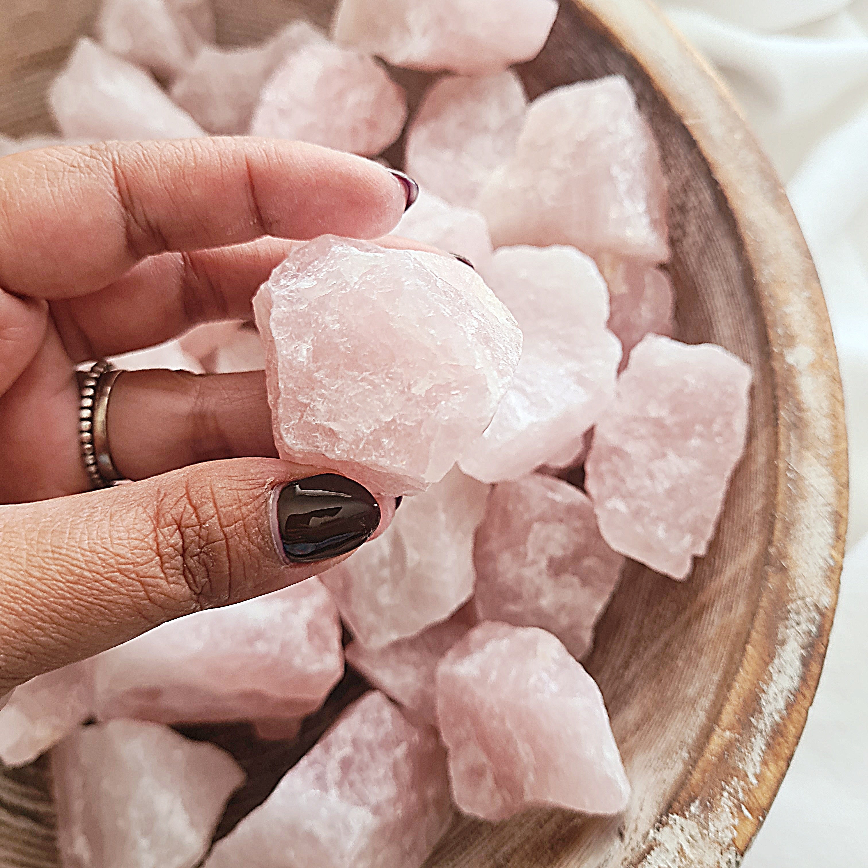Rose Quartz Raw | 1 Piece