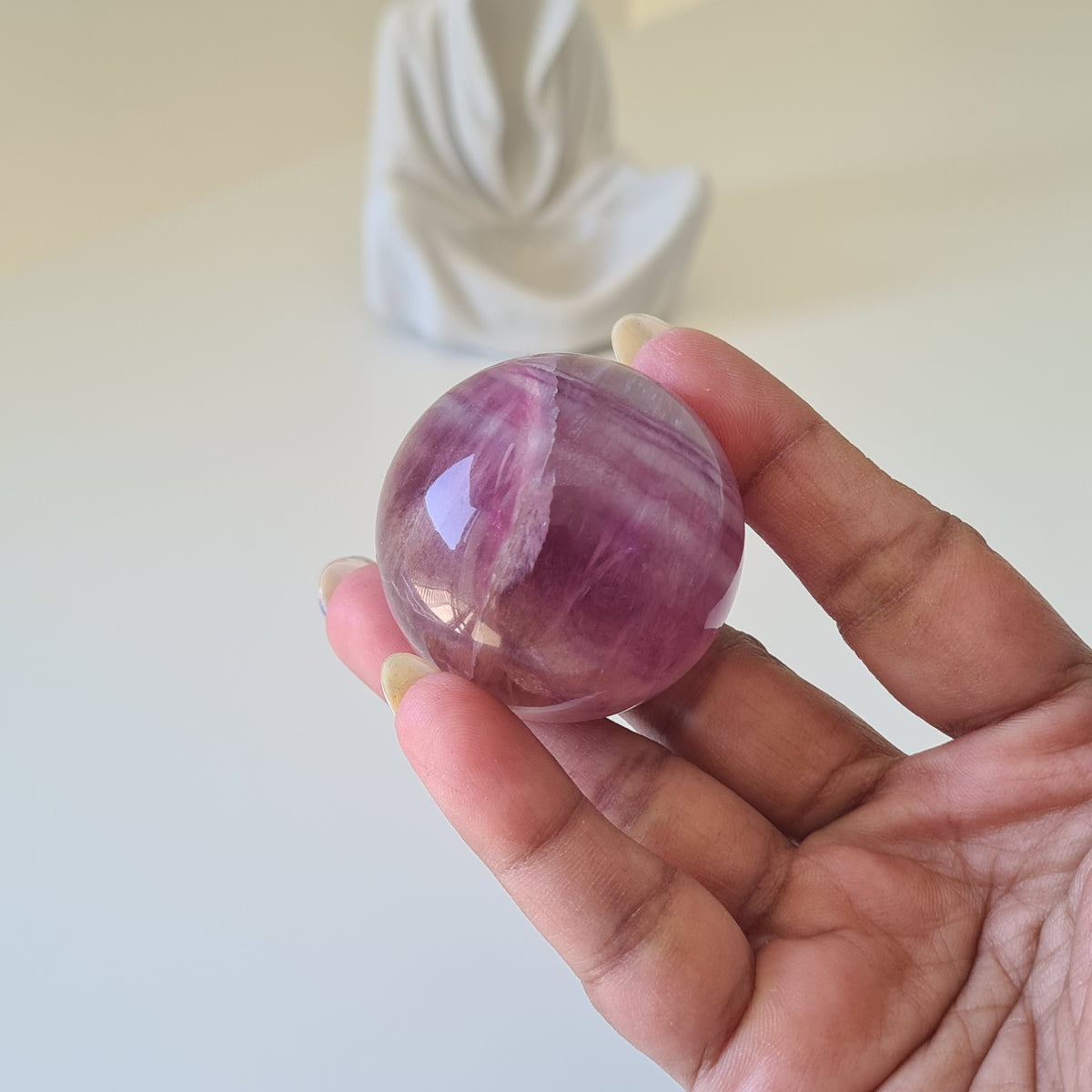 Gate Keeper with Fluorite Sphere