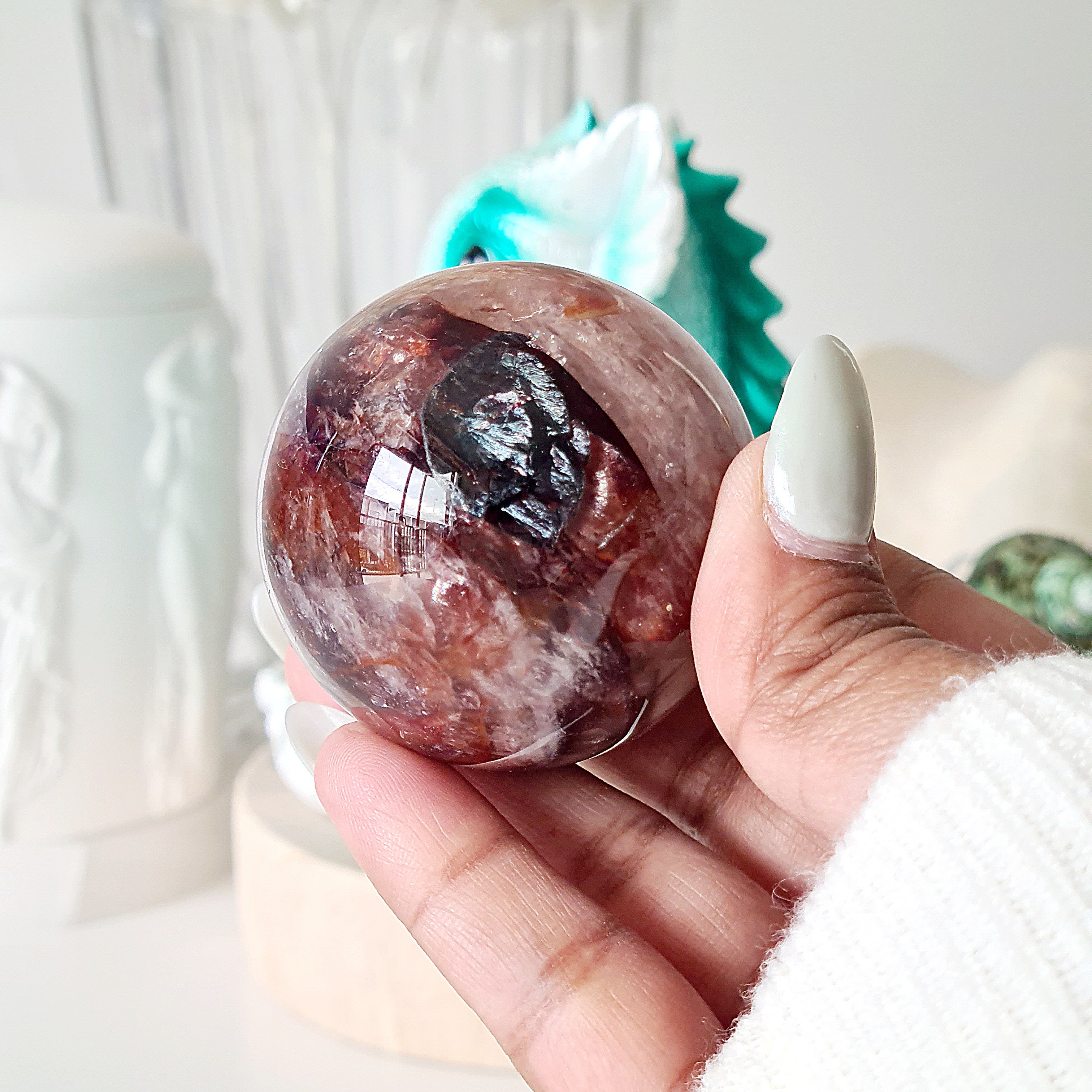 Mystic Dragon With Hematoid Sphere