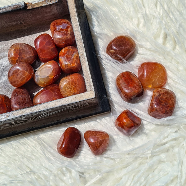 Fire Agate Crystal Meaning & Properties