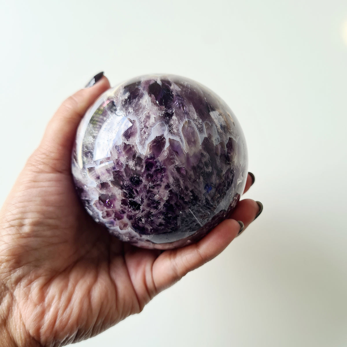 Dreamy Amethyst Sphere | 8.1 cm