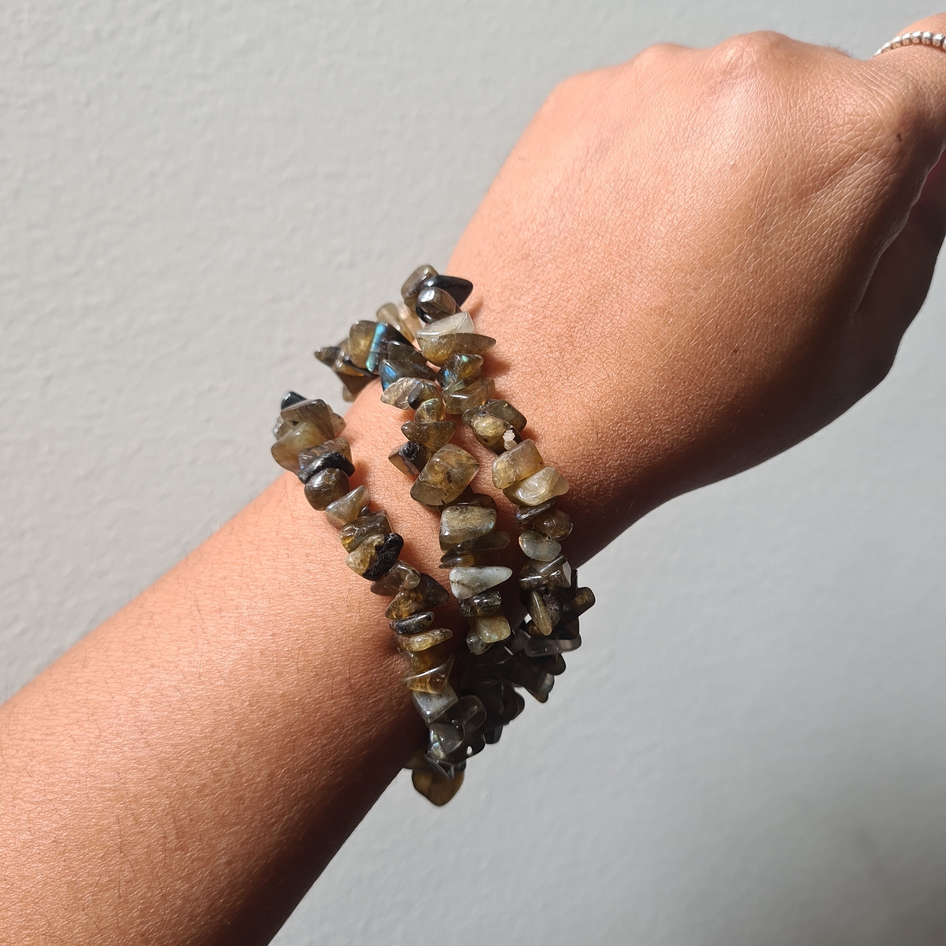 Calmness | Labradorite Crystal Chips Bracelet