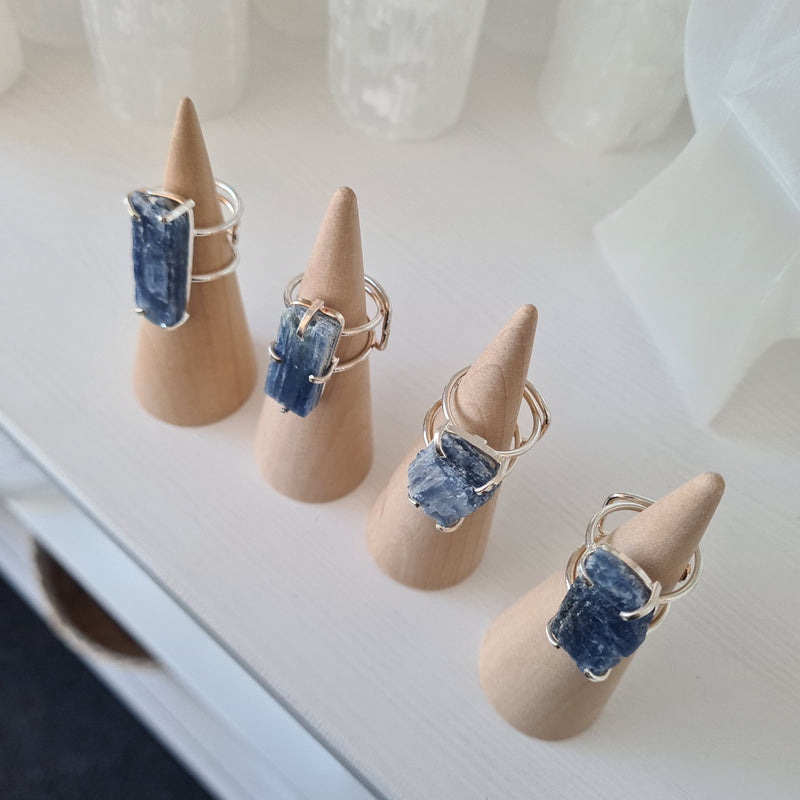 Blue Kyanite Ring ~ Adjustable size