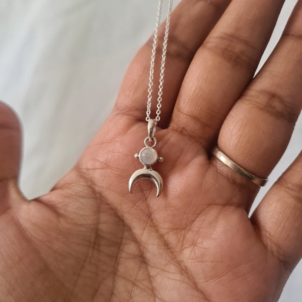 Hemera Necklace with Moonstone 🌙