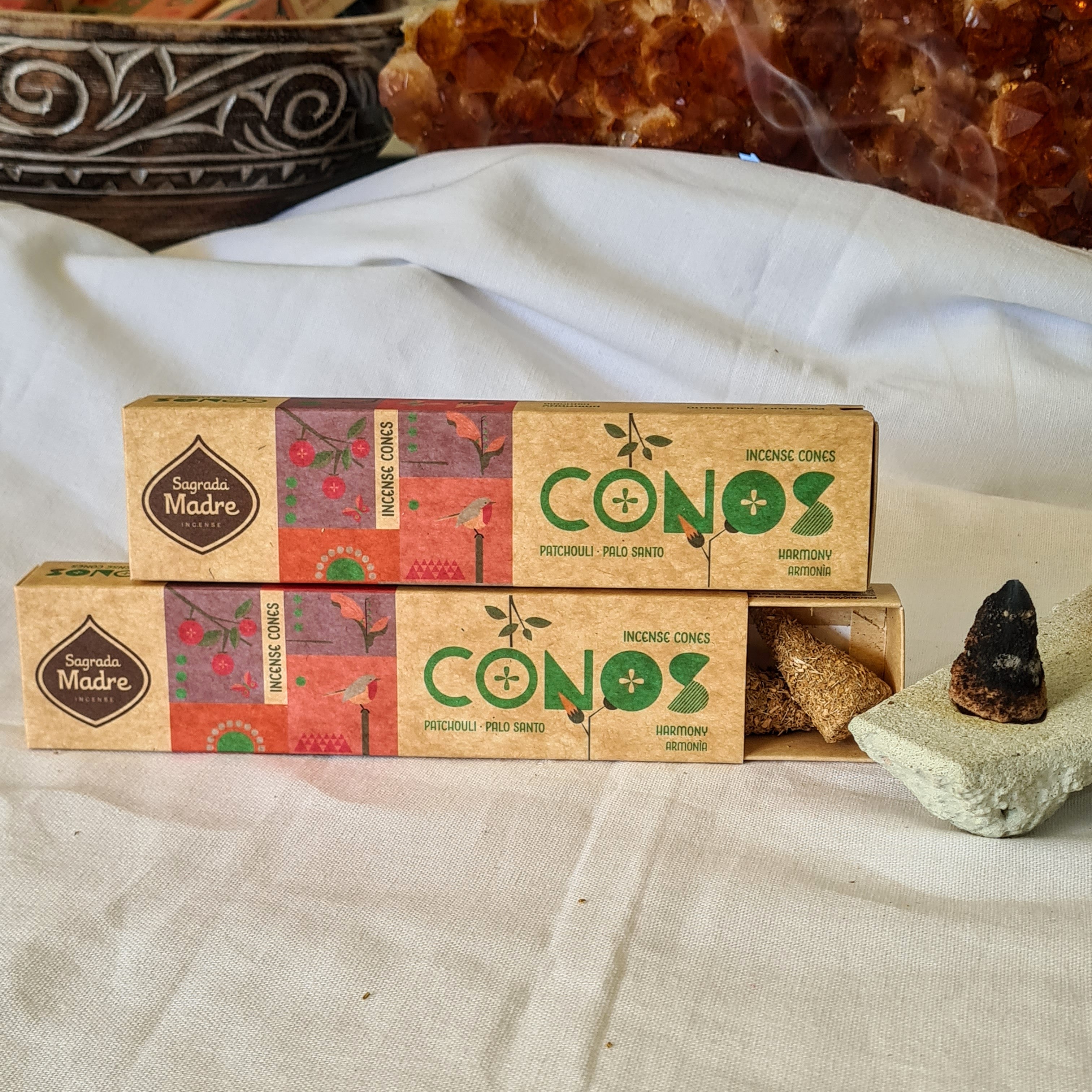 Palo Santo & Patchouli Cones | Harmony