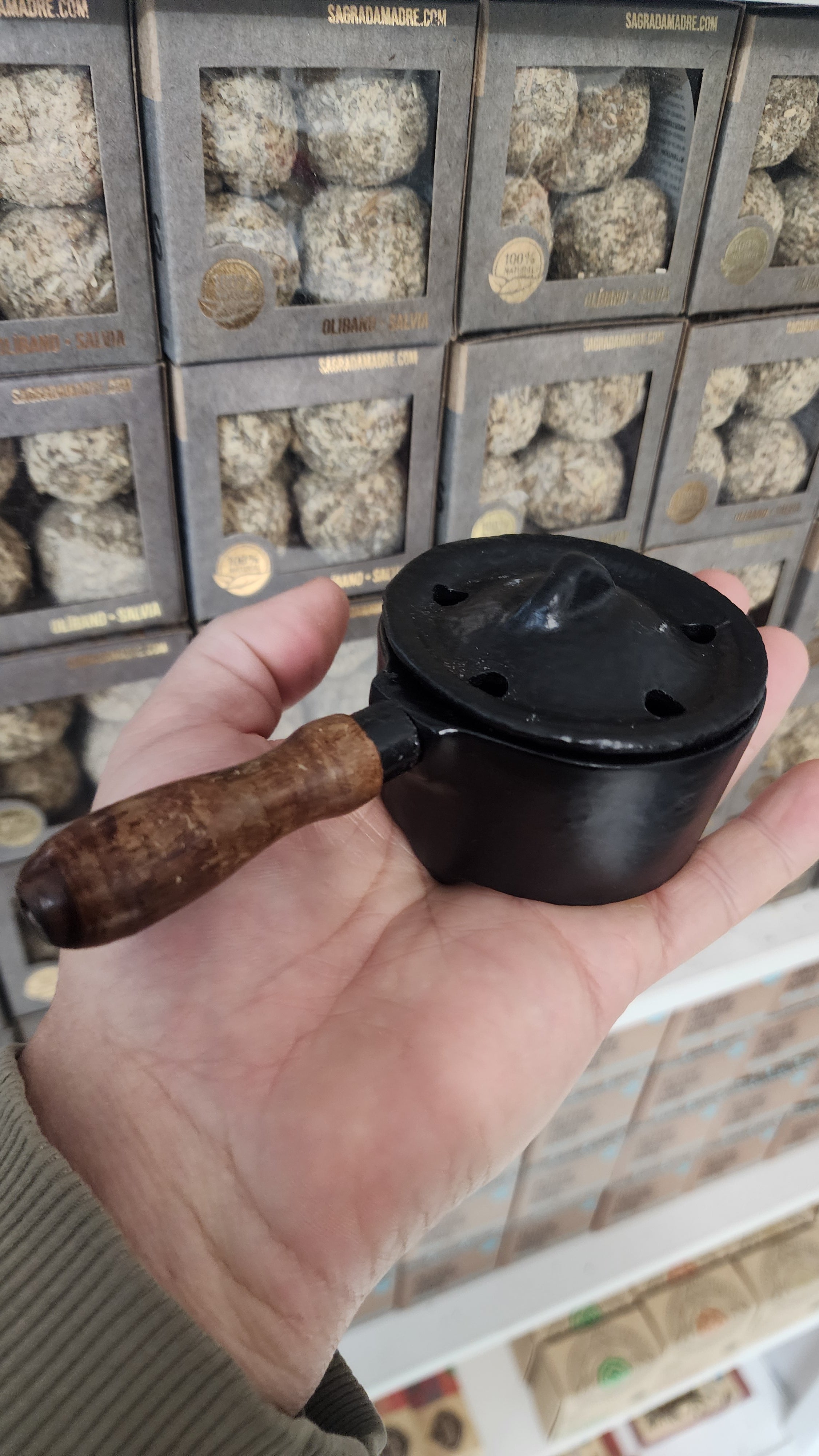 CAULDRON - Cast Iron Mini Burner with Handle