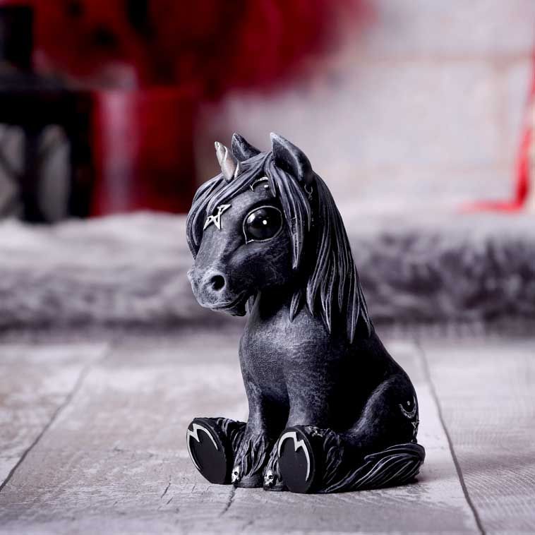 Culticorn – The Mystical Cult Cuties™ Dark Unicorn Figurine (10.2cm)