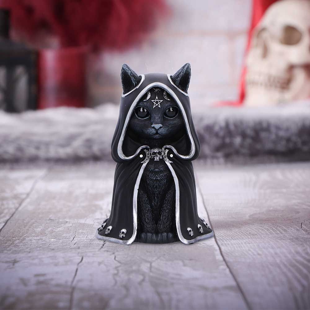 Zefur – The Bewitching Cult Cuties™ Occult Cat Figurine (10cm)