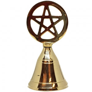 Brass Pentacle Bell | 9 cm